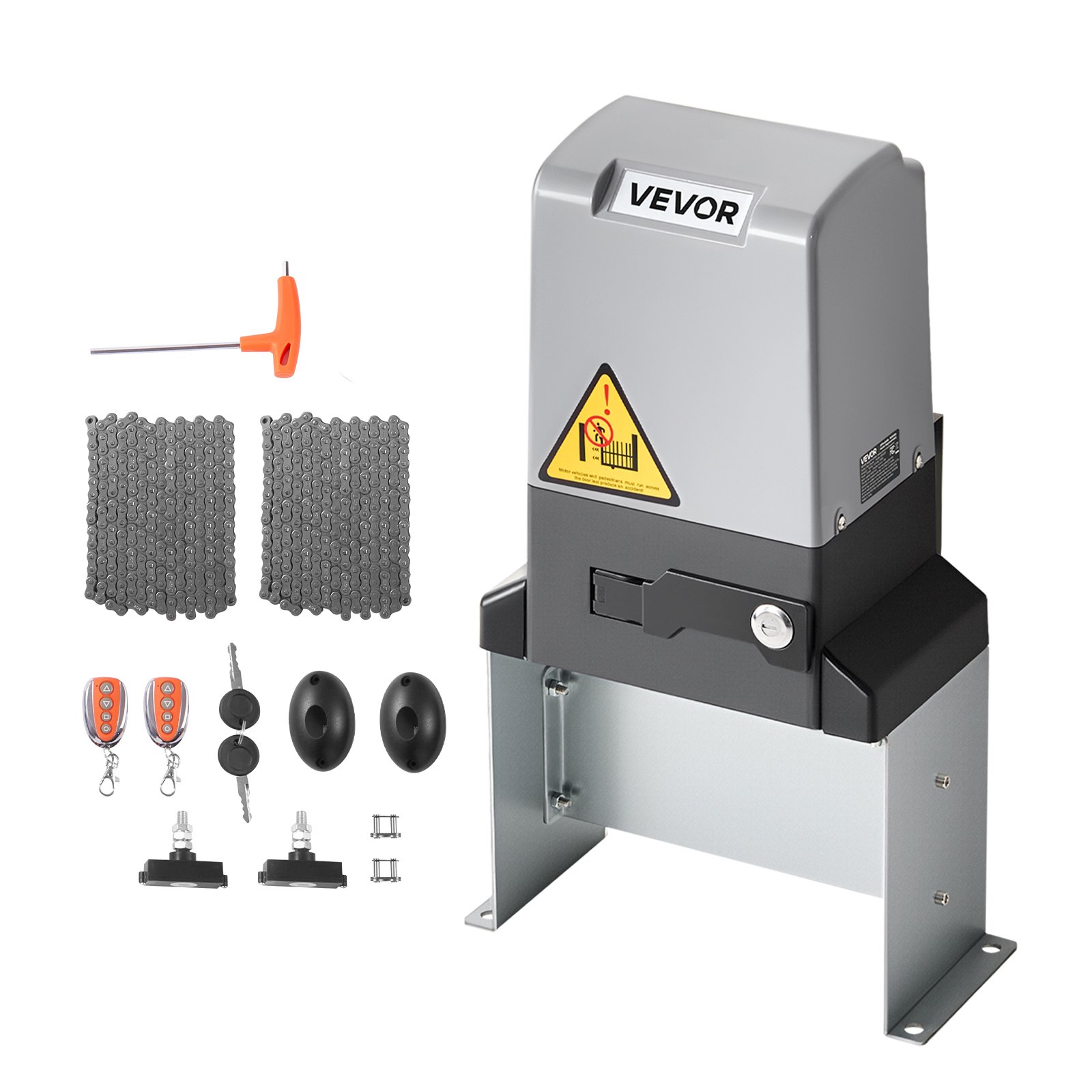 Automatic Gate Opener, 1200W Electric Sliding Gate Opener For Doors