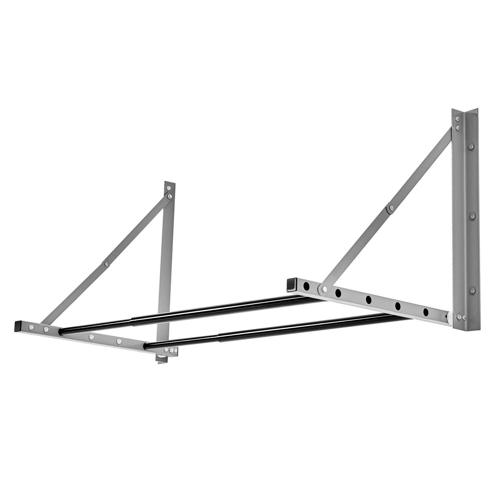 Wall Mounted Folding Tire Rack, 32" - 48" Adjustable Tire Rack, Q235 Heavy-Duty Steel Tire Storage Rack For R14-R20 Inch Standard Tires, Max 300lbs Load Capacity For Garage Workshop Repair Shop