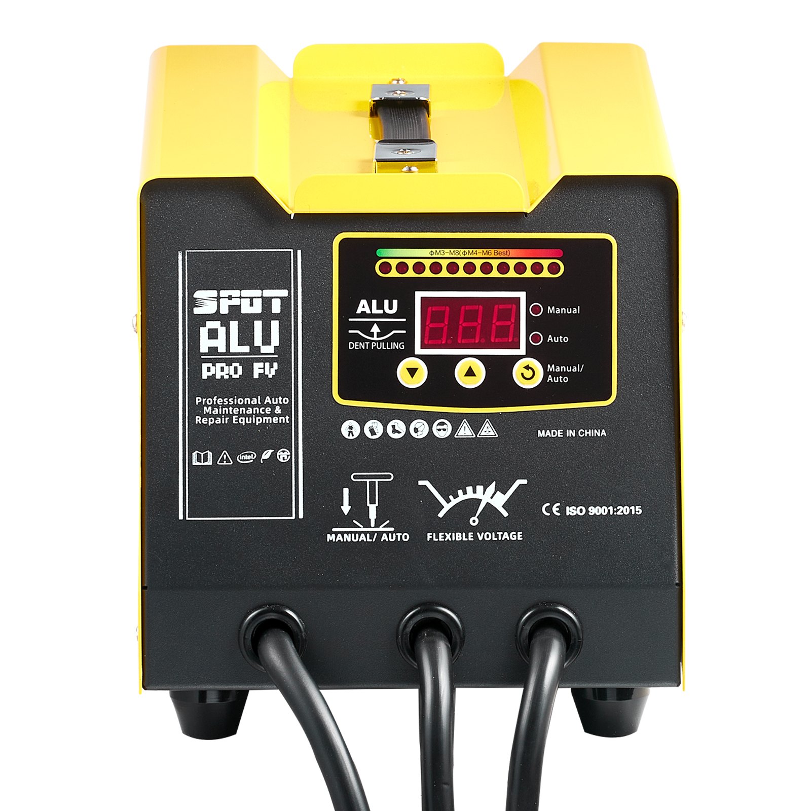 Spot Welder Dent Puller, 300W Stud Welder Dent Repair Kit With Heat Gun, Auto/Manual Welding Mode, 110V Auto Body Spot Welding Dent Repair Machine For Aluminum Car Body Panels Repair - Image 1