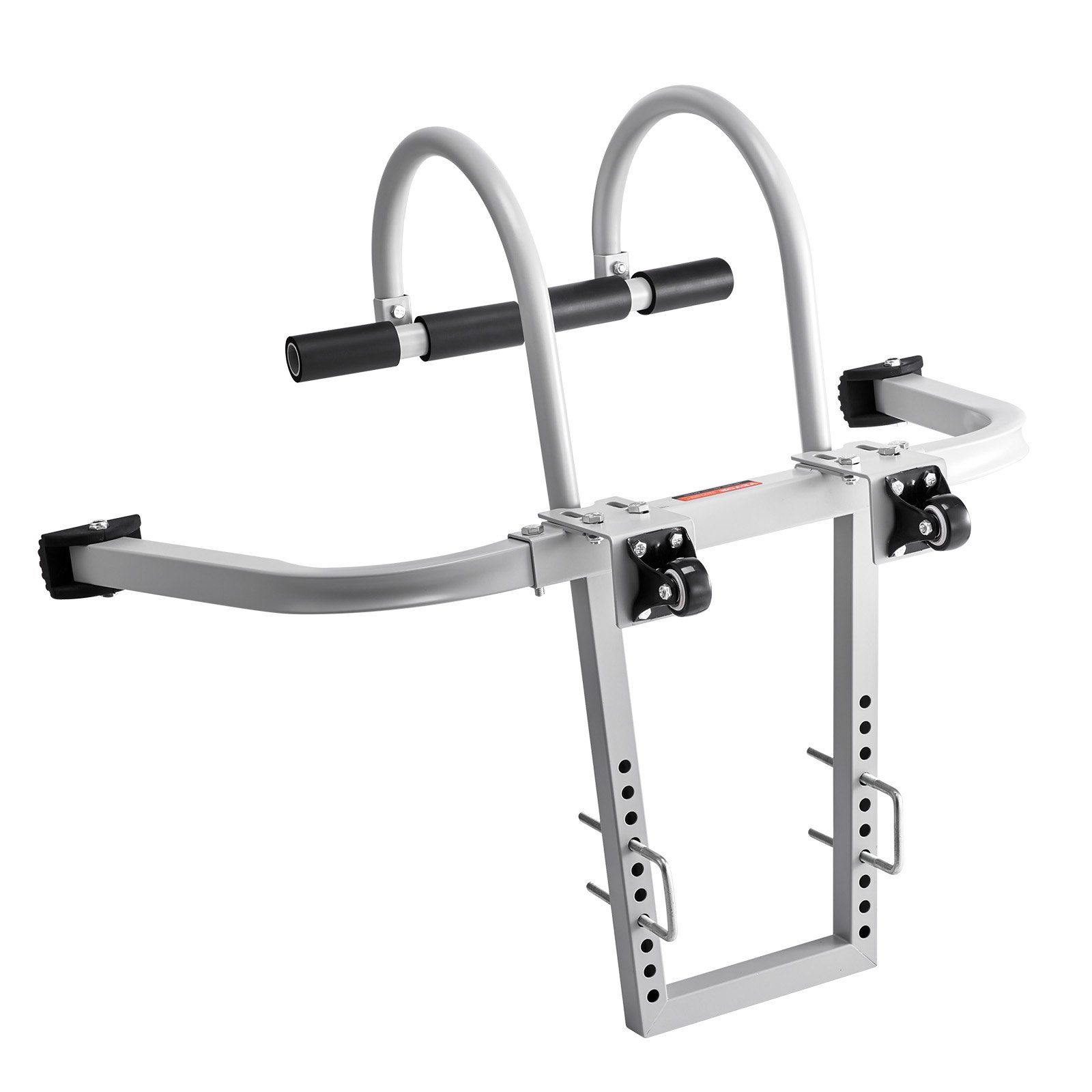 Ladder Stabilizer, 2 In 1 Extension Wall Ladder Standoff Hook, Roof Ridge Ladder Accessories Both Horizontally And Vertically, Heavy-duty Steel Rubber Grip T-Bar, Quick Access To Steep Roofs - Image 1
