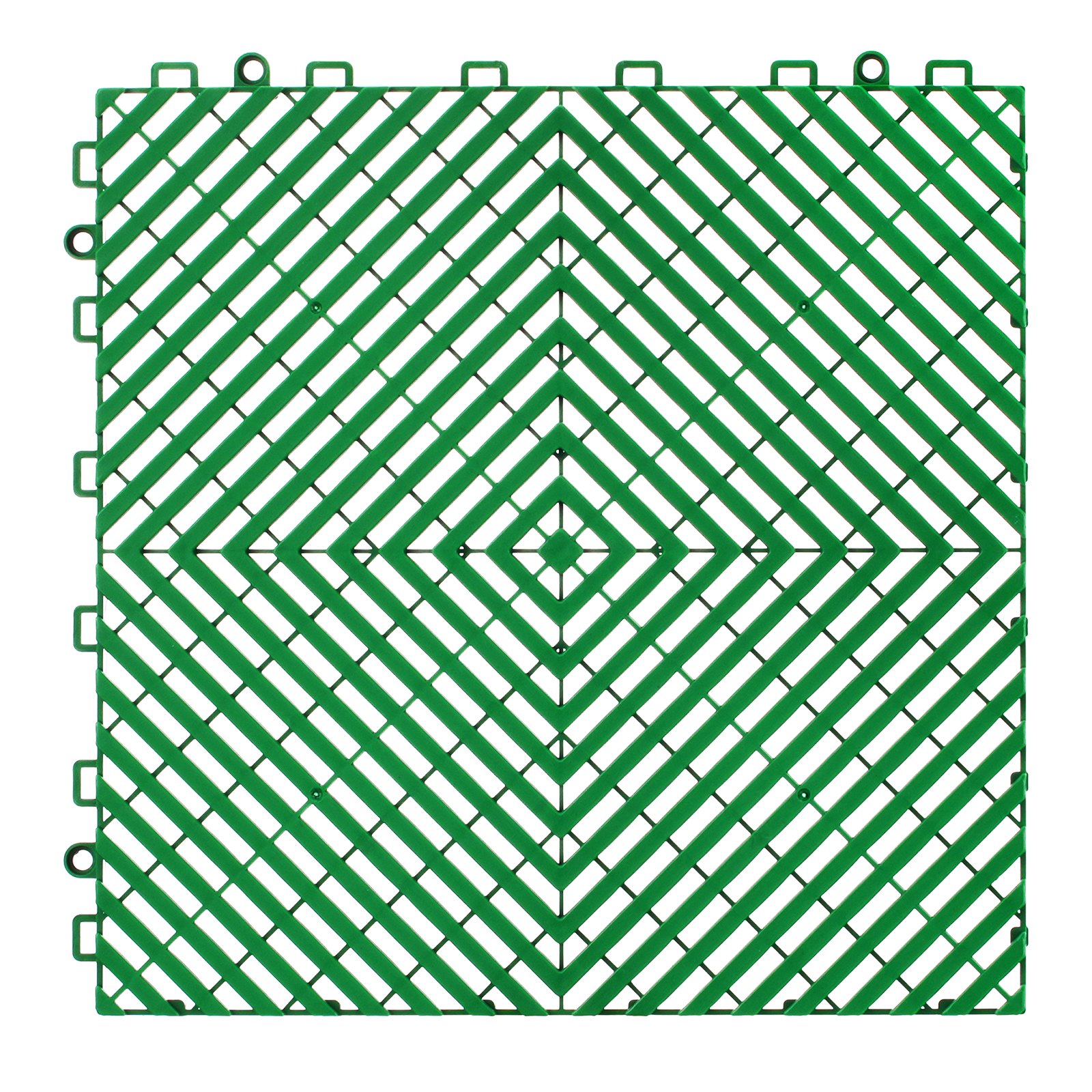 Interlocking Drainage Mat Non Slip Modular Garden Floor Tiles_voghion.com