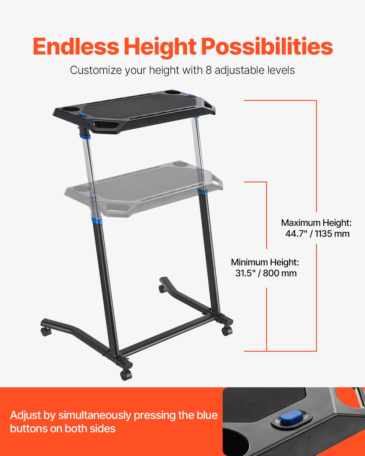 Cycling Desk — Mobile Foldable Multi-functional Bike Trainer — photo 4