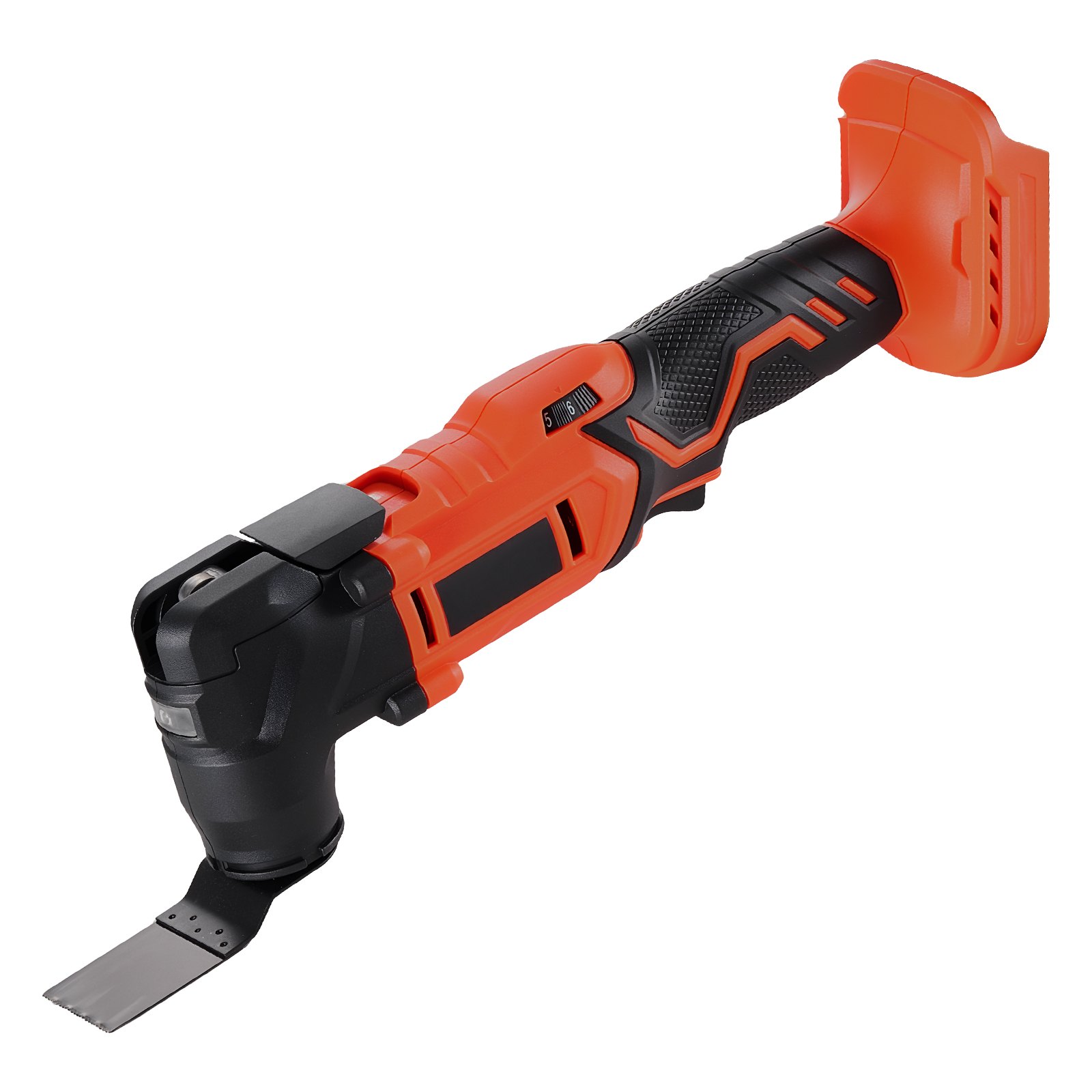Cordless Oscillating Tool, 20V Multitool Oscillating Tool With 6 Variable Speeds 8500 - 17000 OPM, 3.2° Oscillating Angle, 8PCS Saw Accessories & LED Work Light (Battery Pack Not Included) - Image 1