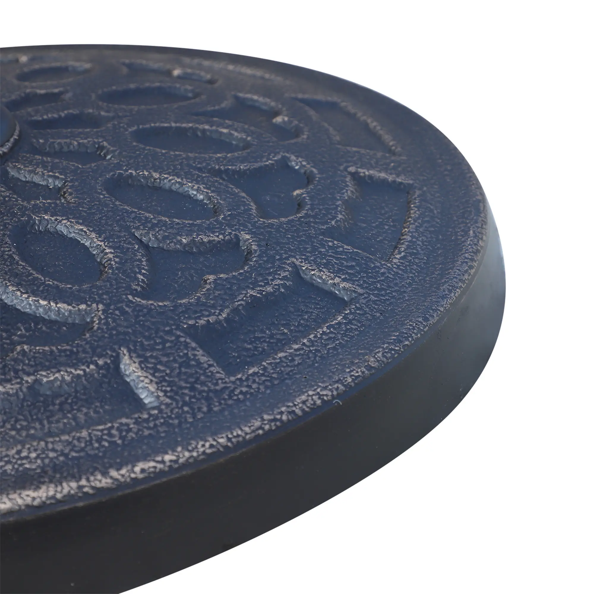 26lbs Heavy Duty Umbrella Base, 17" Umbrella Stand Outdoor Base with Decorative Pattern, for Patio, Outdoor, Swimming Pool, Bronze