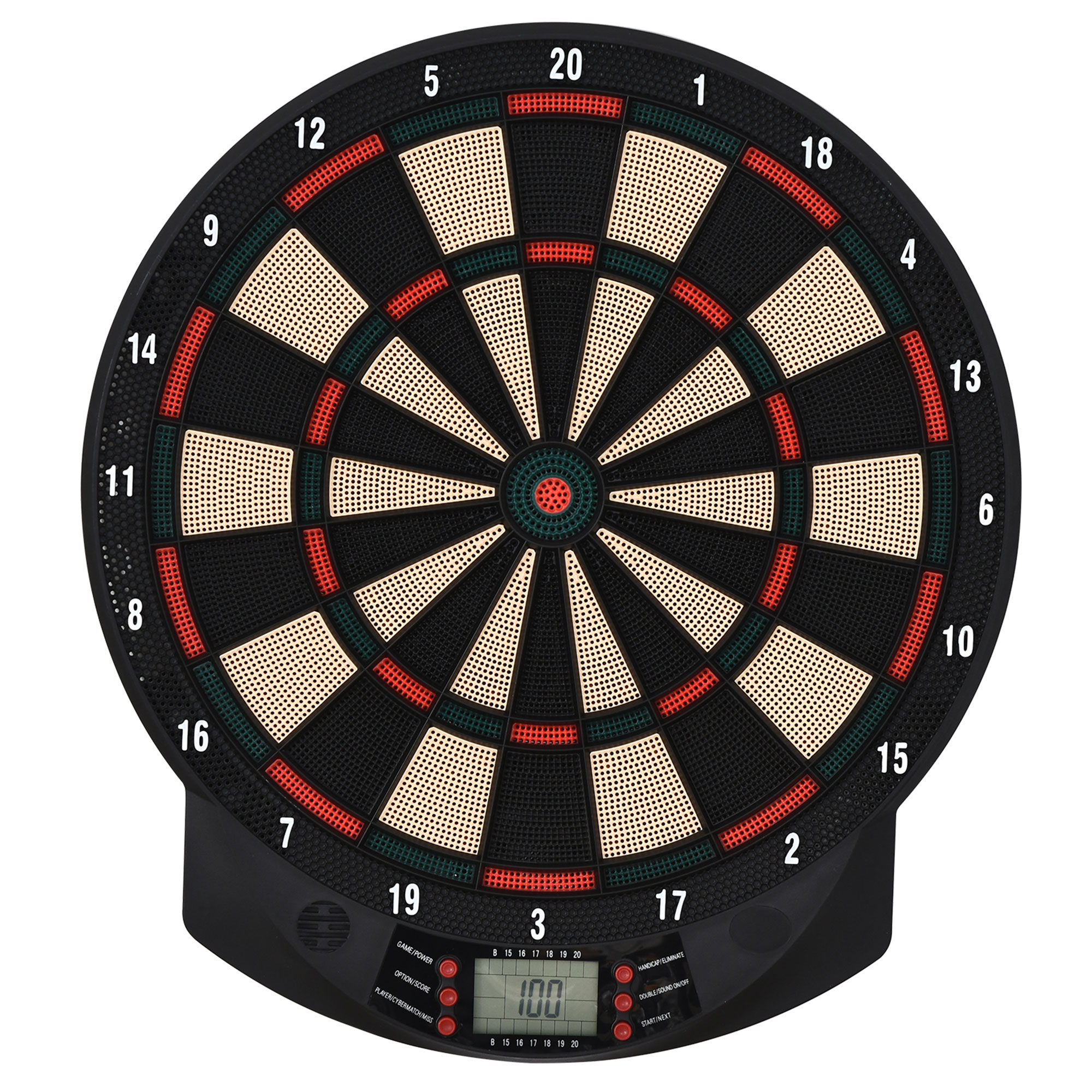LCD Electronic Dartboard Set Features 26 Games W/ 185 Variations And Include 6 Darts Multi-Game Option Ready-to-Play - Image 1