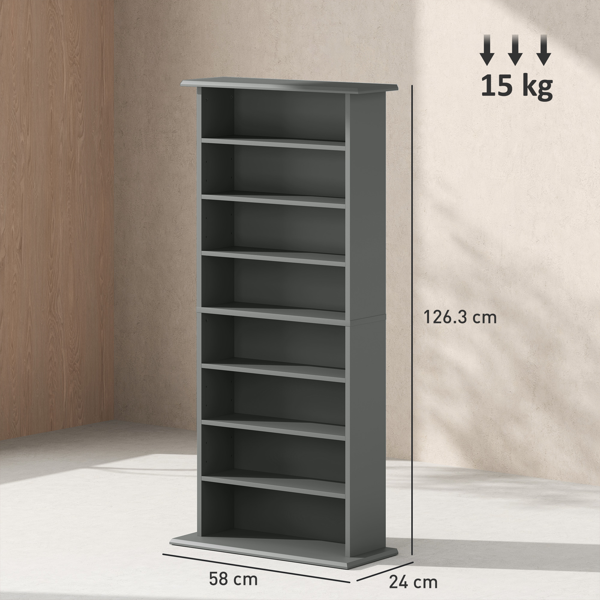 360 CD Storage Unit - Grey — image 3