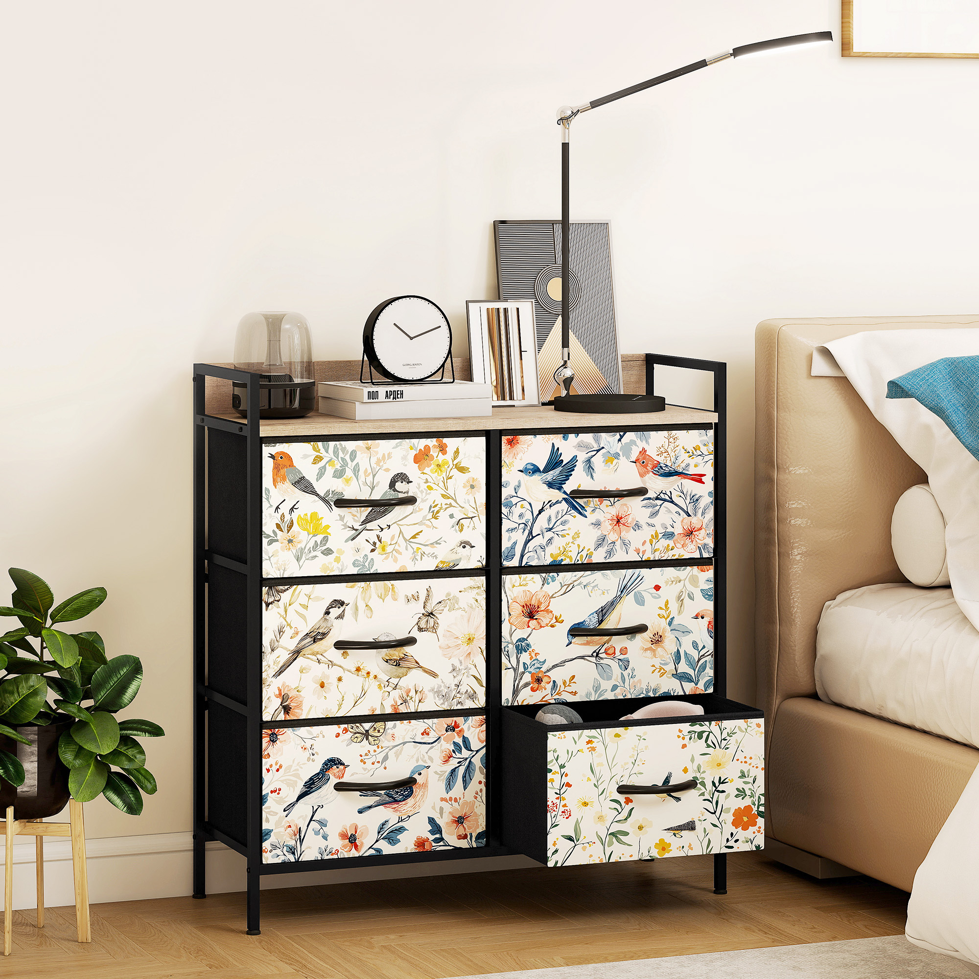 6-Drawer Chest Of Drawers - White — image 2