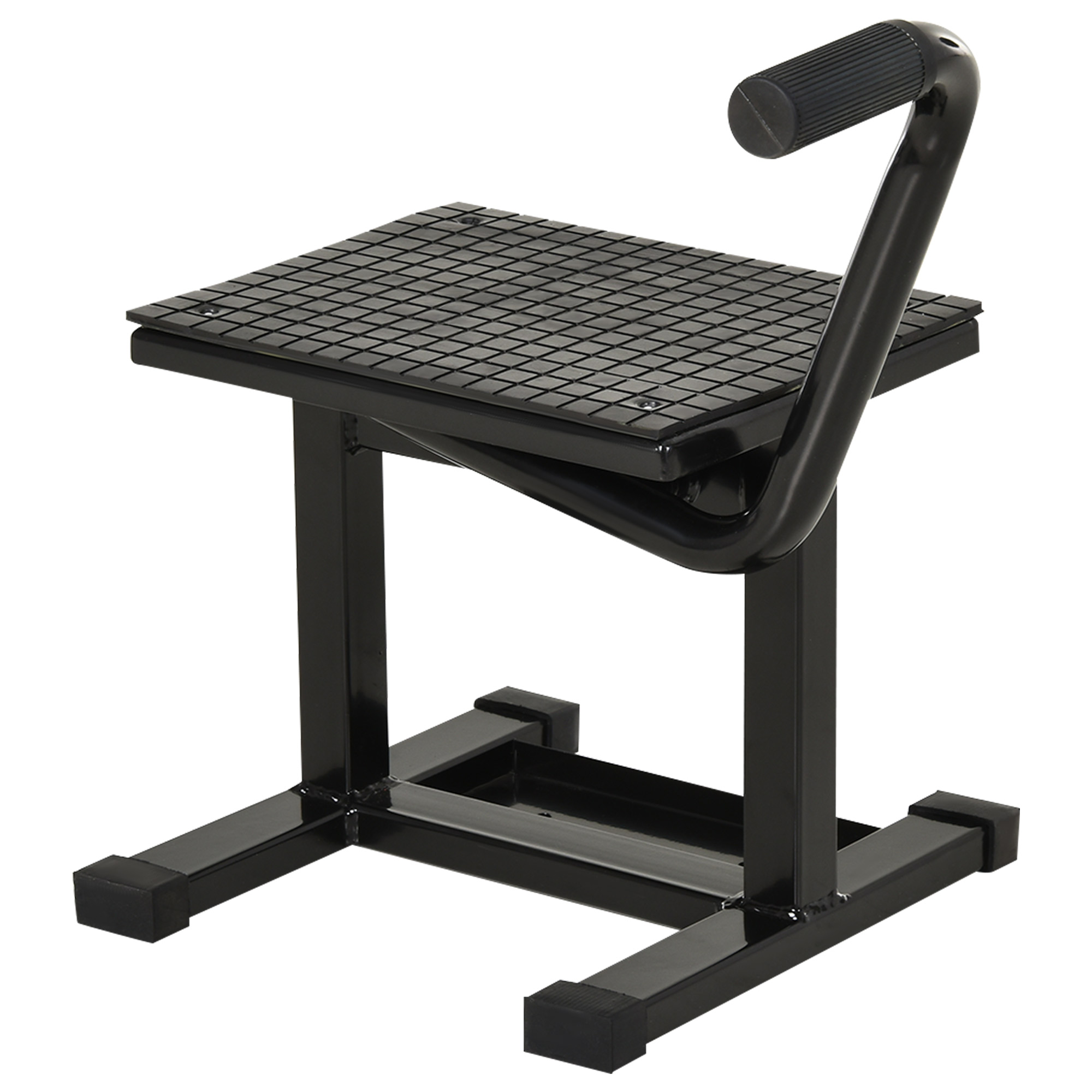 DURHAND Steel Motorbike Jack Lift, 27.5 / 39.5 H Cm - Black - Image 1