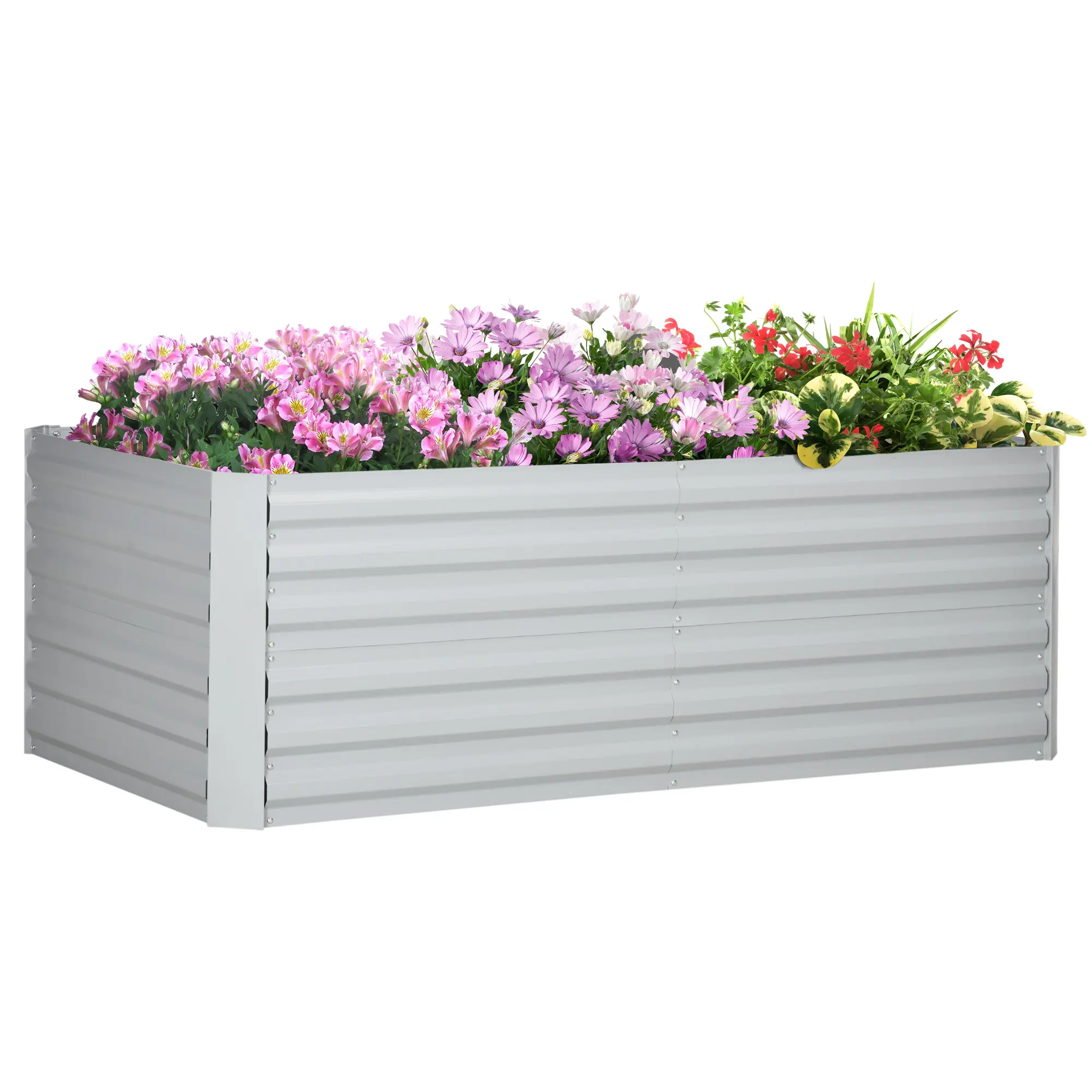 Raised Beds For Garden, Galvanised Steel Outdoor