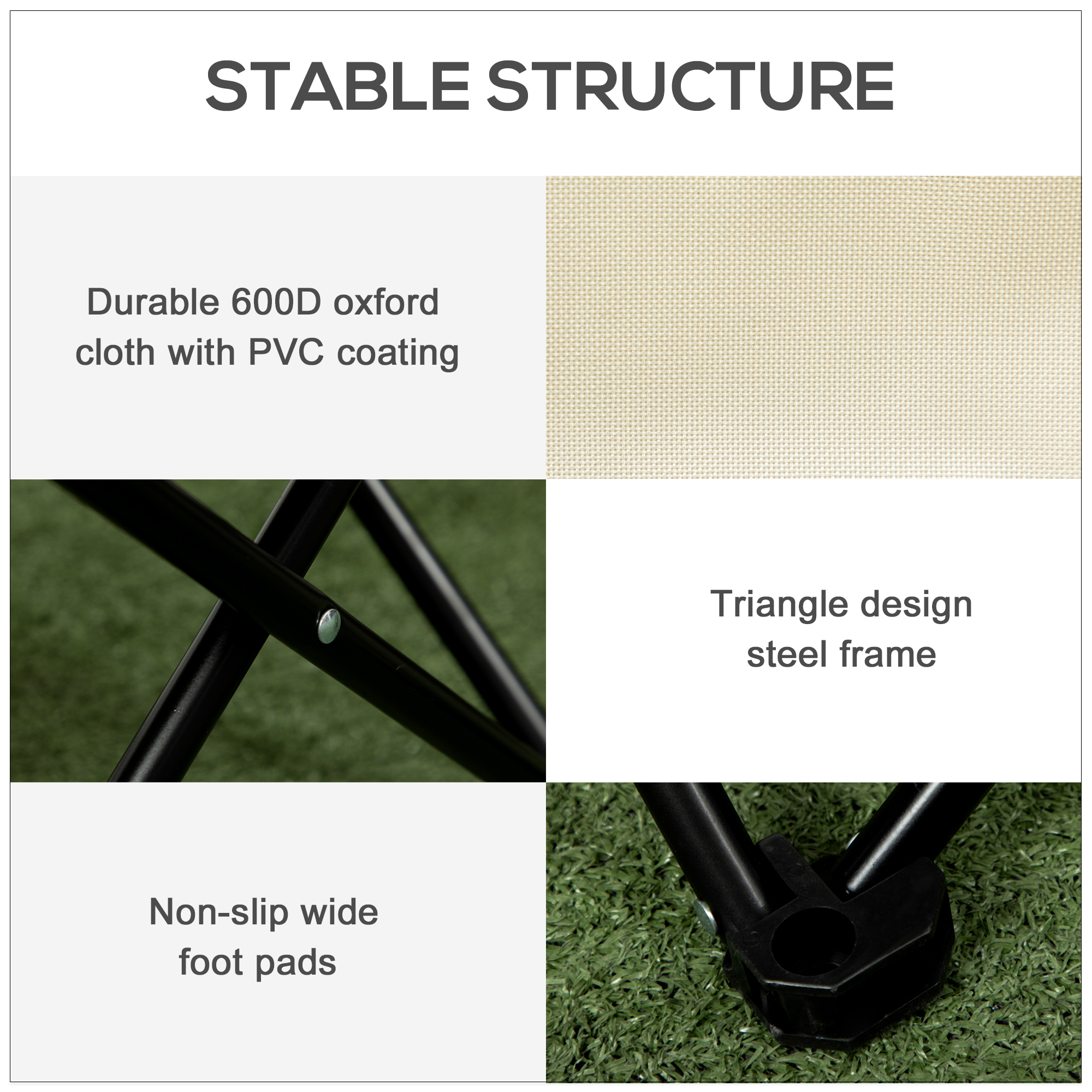 Camping Chair, Lightweight Folding Chair With Carrying Bag And Storage Pocket, Perfect For Festivals, Fishing, Beach And Hiking, White 1 72416ad1 536a 4d37 87f1 02ad9303b605