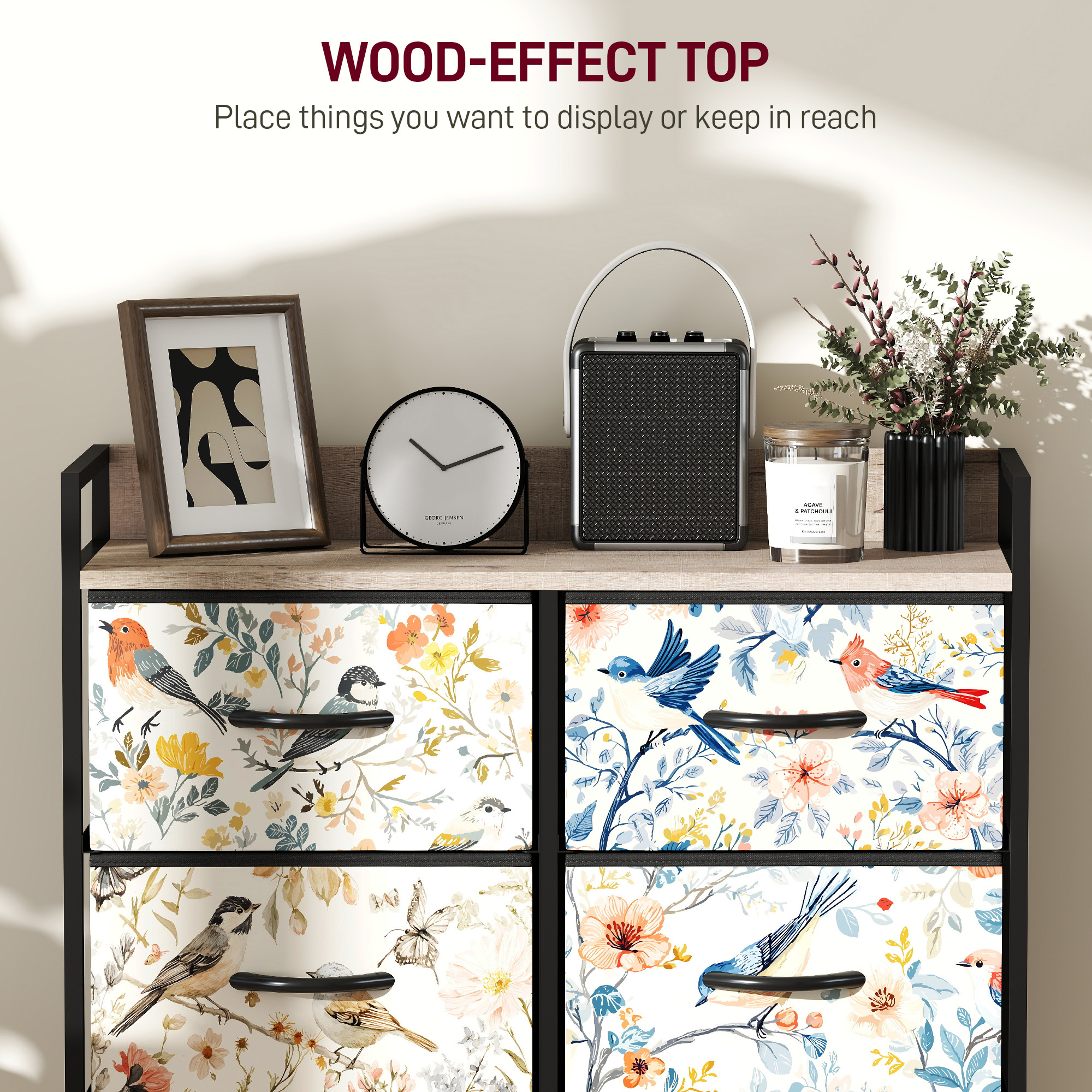 6-Drawer Chest Of Drawers - White — image 3