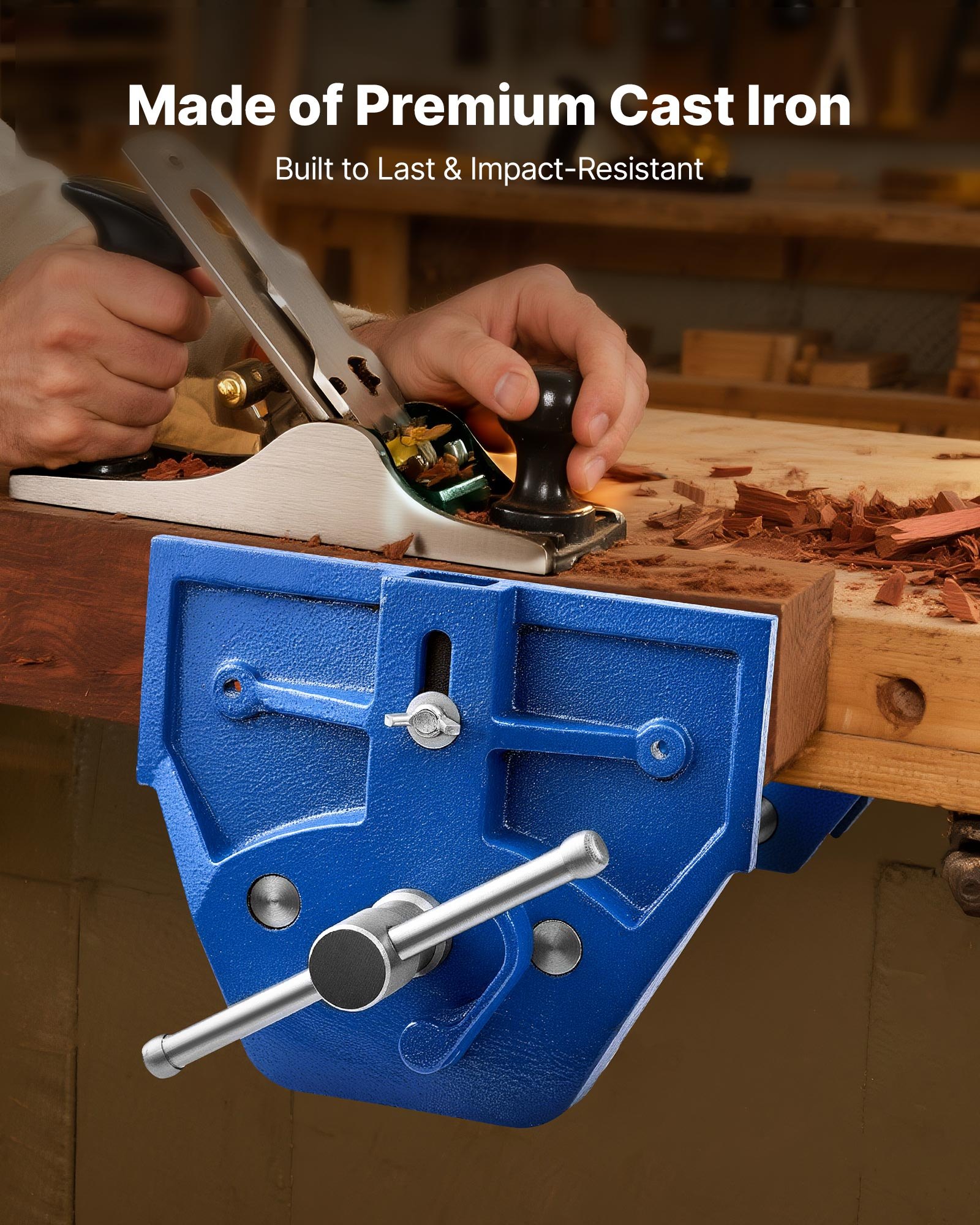 Woodworking Vise β 9 Inch Jaw Width β photo 2