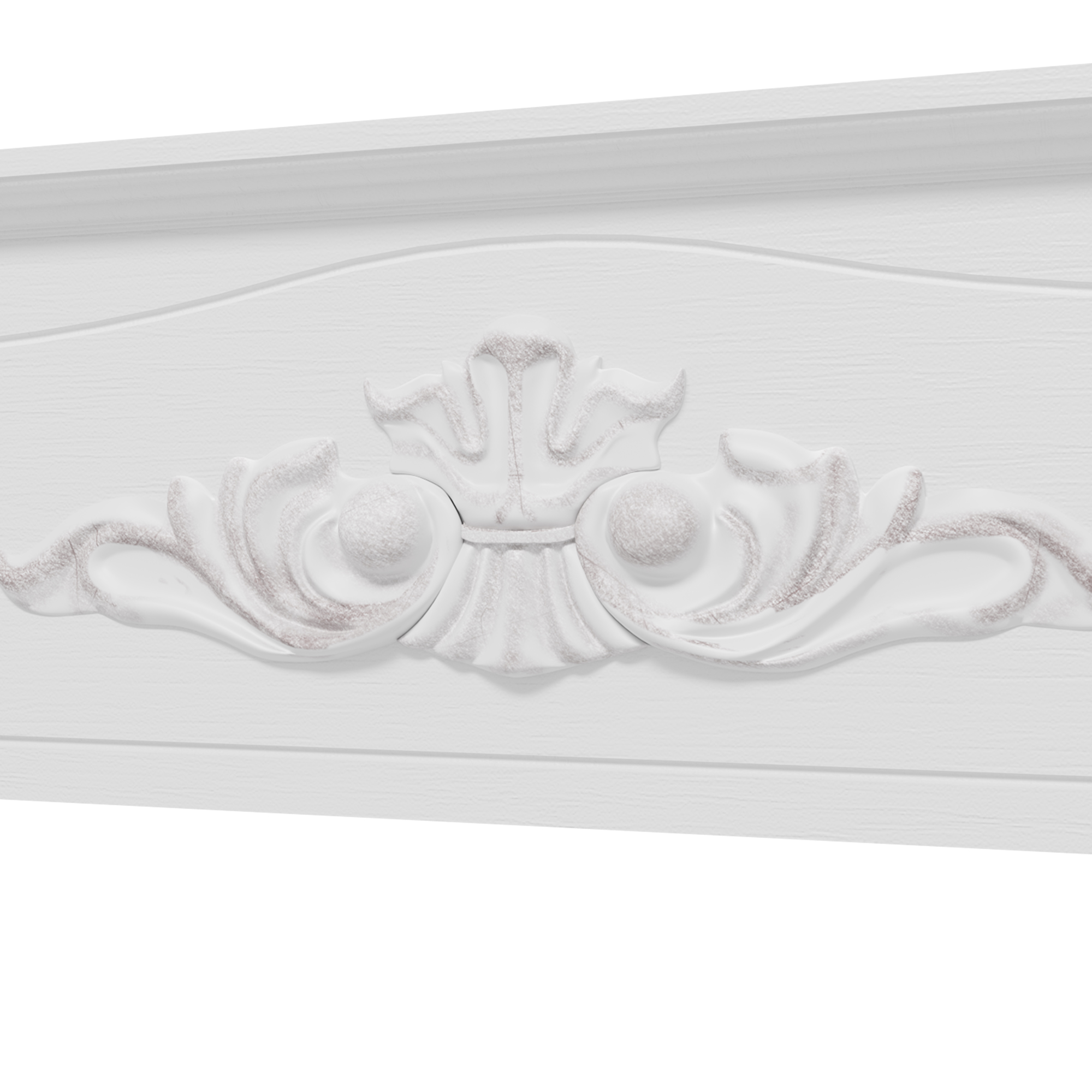 Freestanding Fireplace Surround, Modern Fireplace Mantel with Leg for Electric Fireplaces, 44.7" W x 40"… image 7