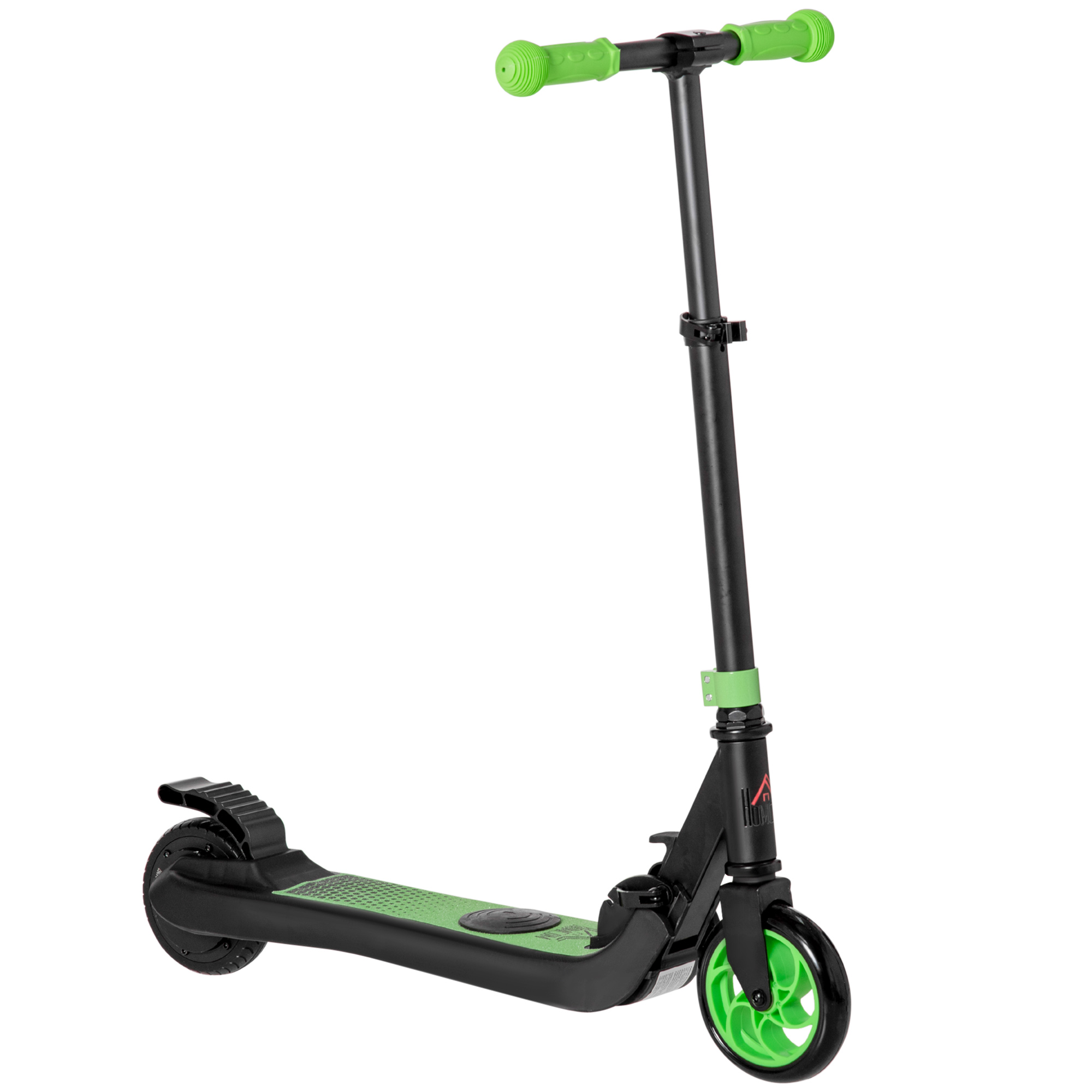 Folding Electric Scooter With Brake, For Ages 6+ Years, 8km/h Maximum Speed, Green - Image 1