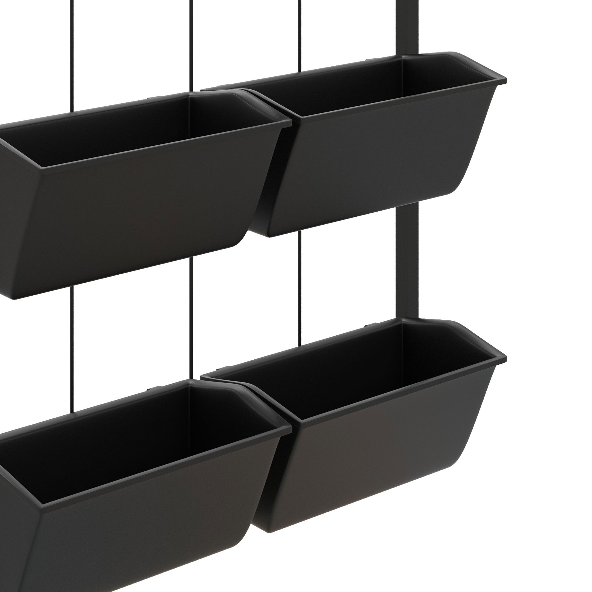 3-Tier Hanging Wall Planter, picture 2 of 3
