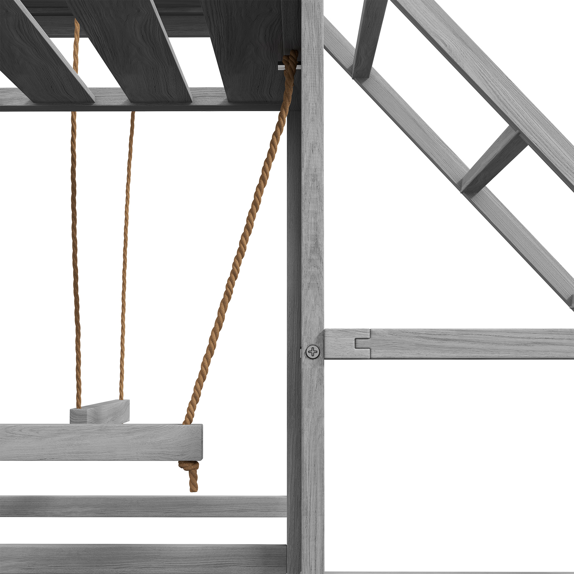  Chicken Roost Toys for Chickens Hens, Coop Accessories with Wood Stand, Ladder Platforms, for 10-15 Chickens