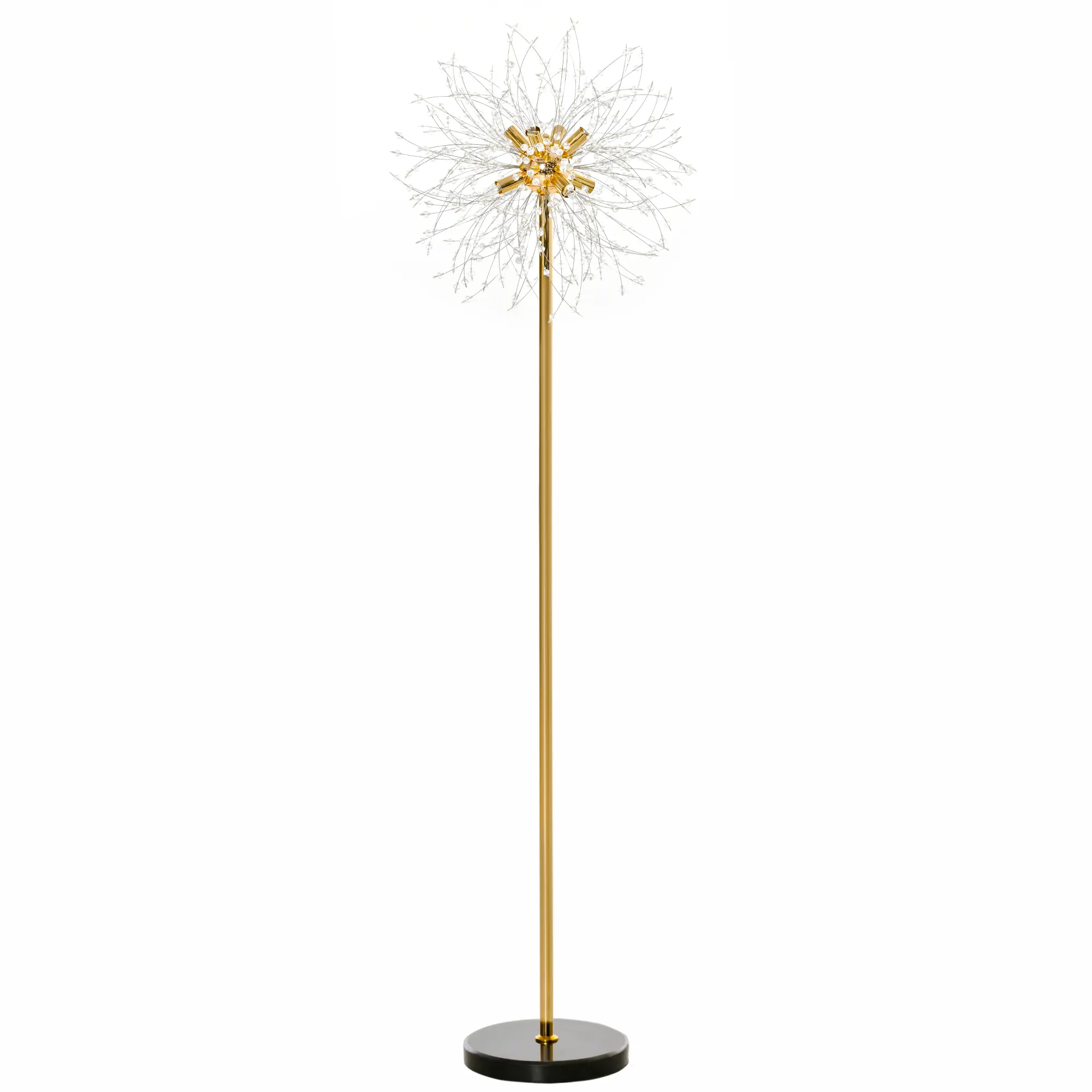 160cm Dandelion-Crystallite Floor Lamp