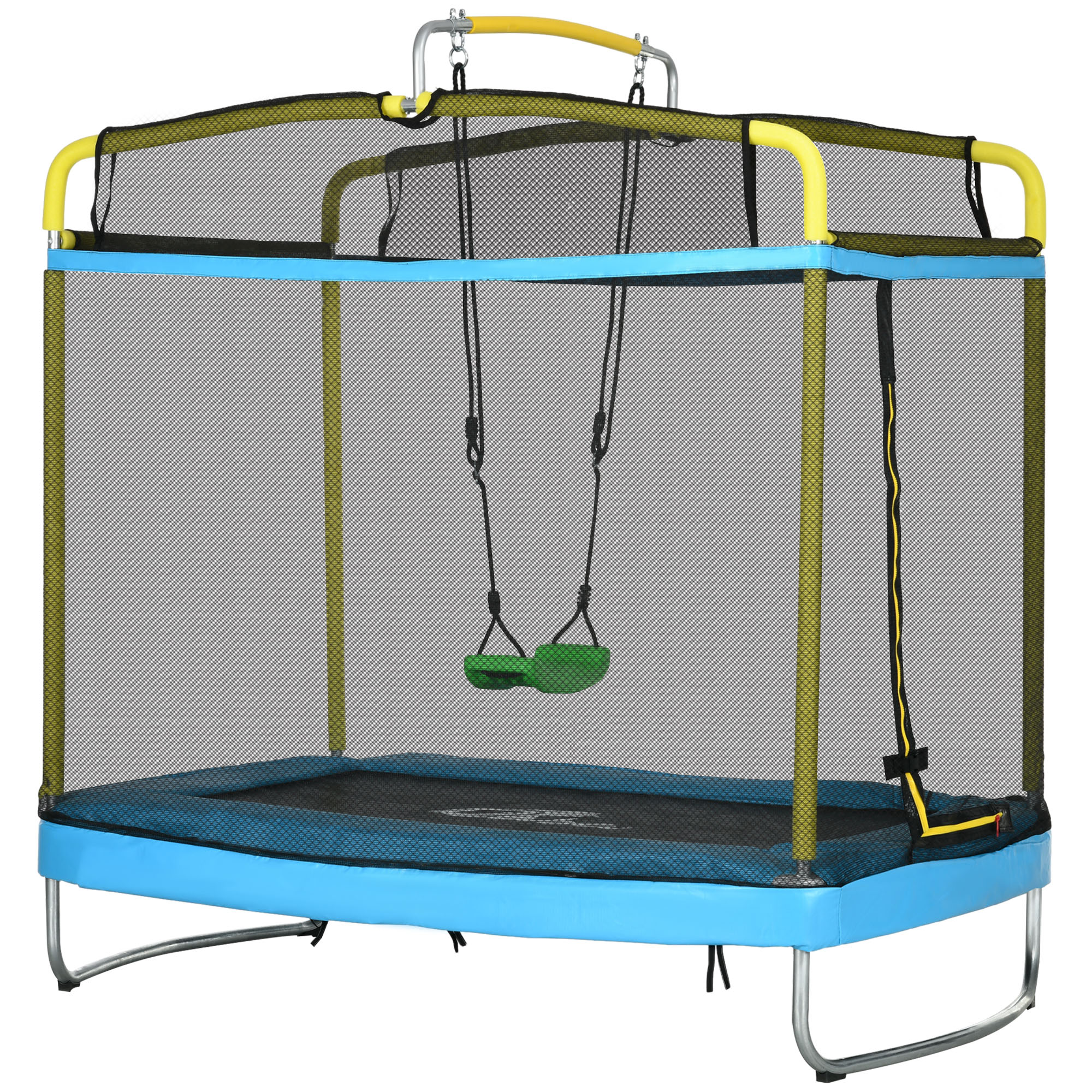 3-in-1 Trampoline for Kids — 6.9 Kids Trampoline with Net