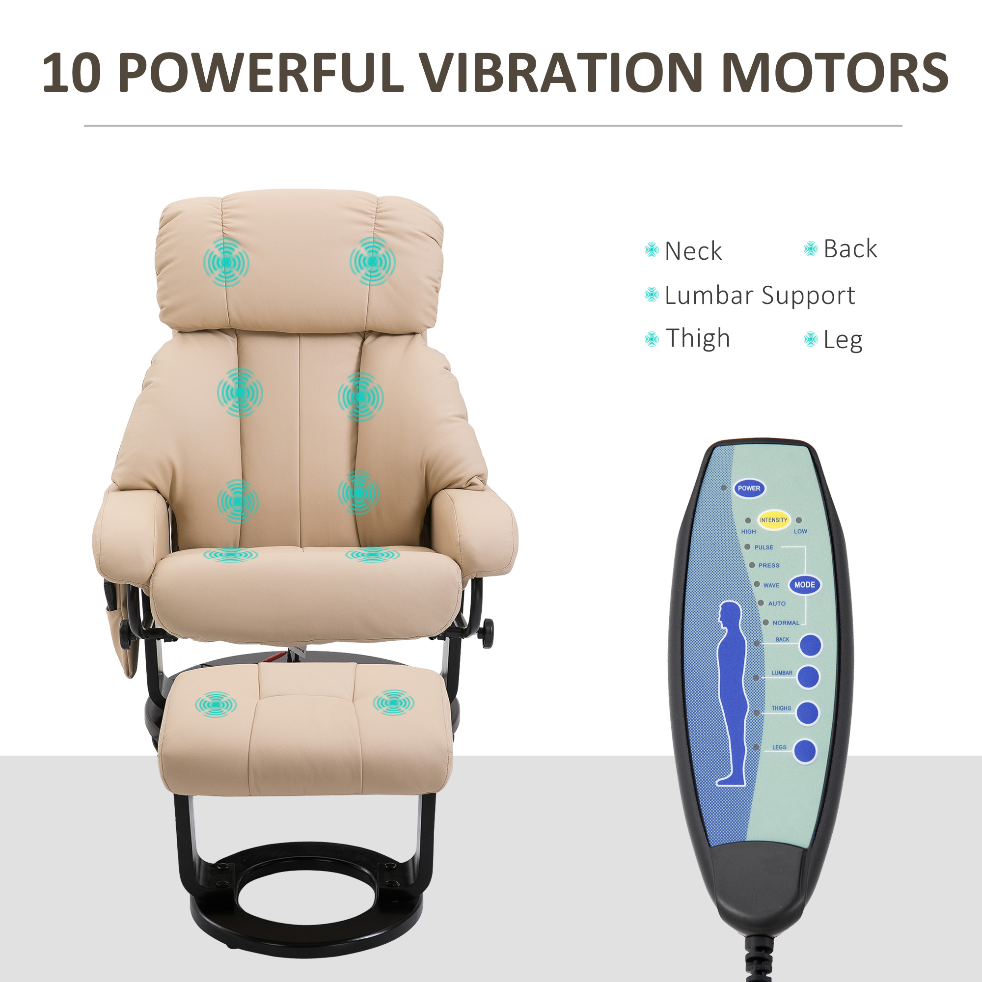 10-Point Massage Recliner Chair — photo 6