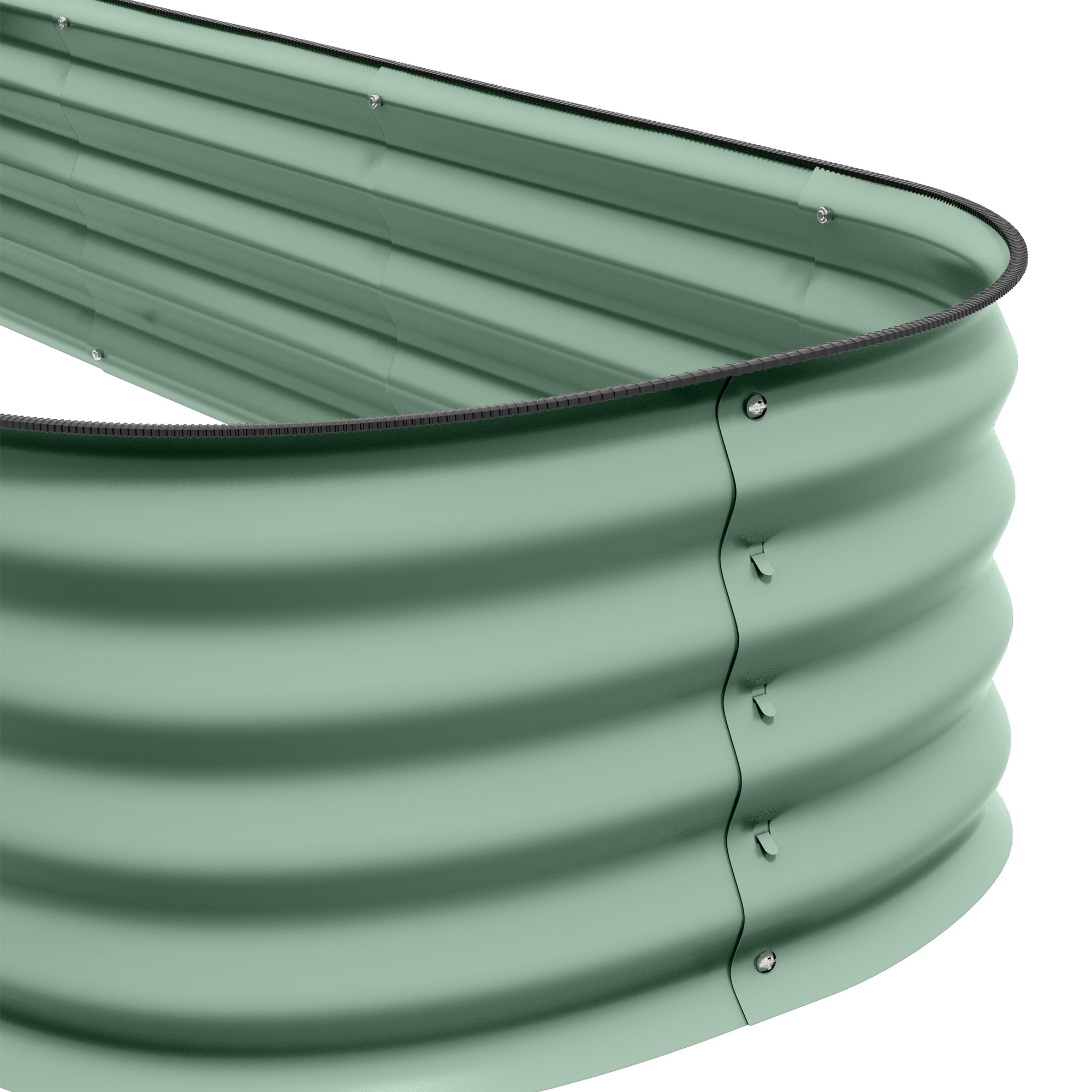 Galvanized Raised Garden Bed Kit, picture 2 of 3