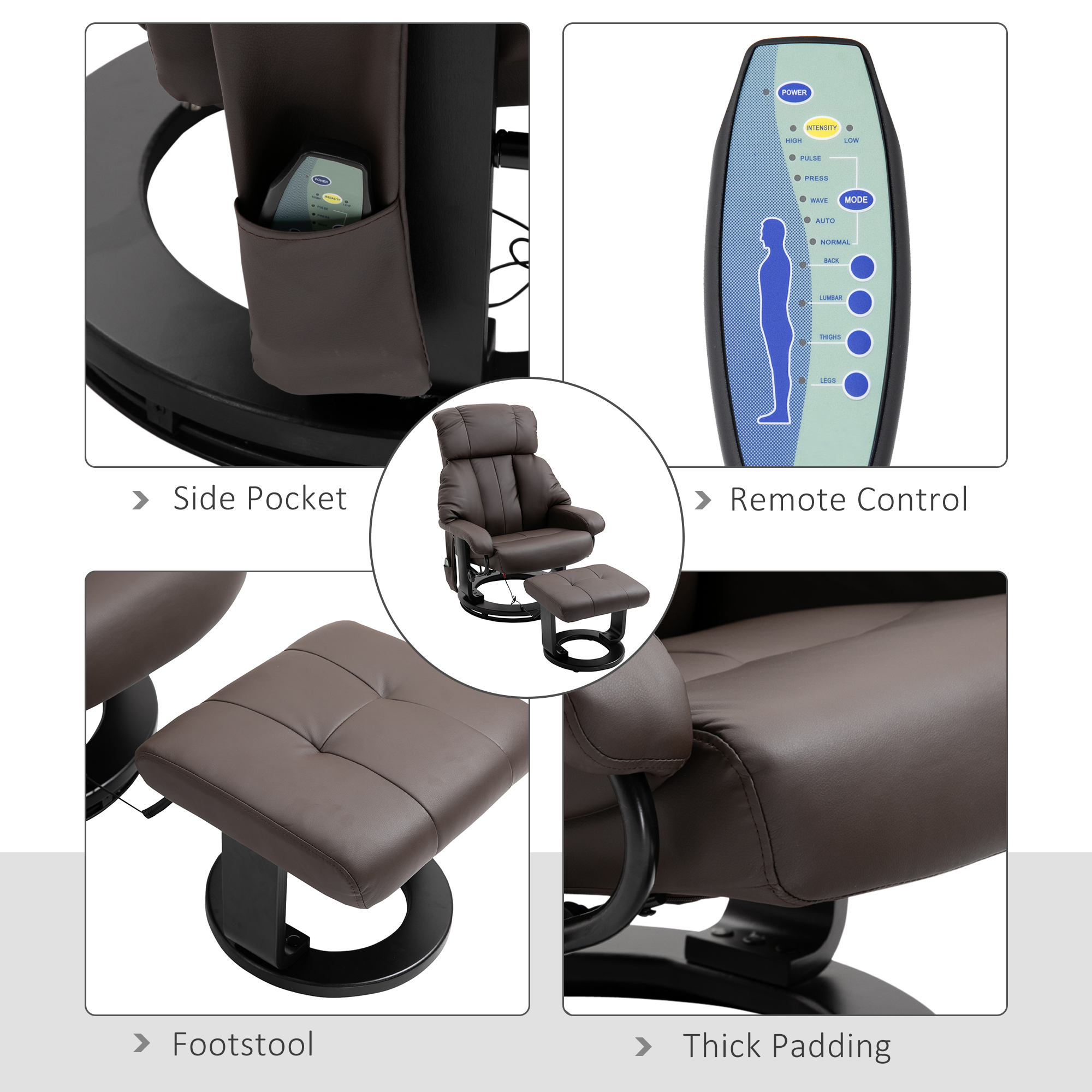 Recliner with Ottoman Footrest β photo 6