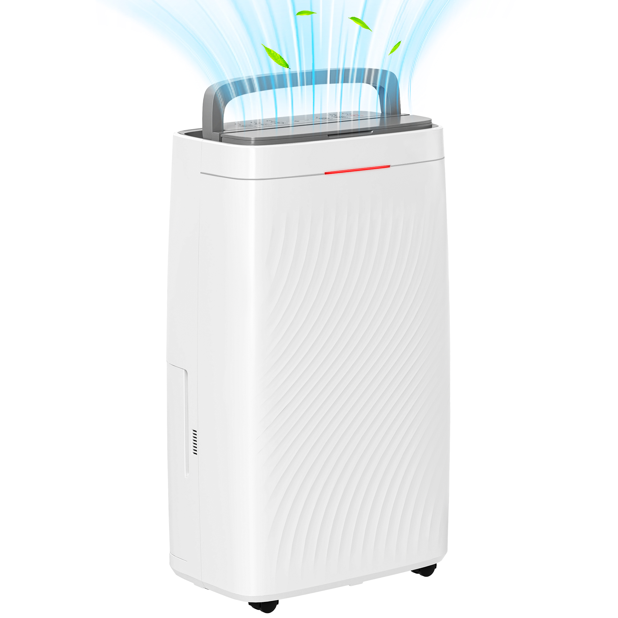 Déshumidificateur multimode 16 l, avec roues - blanc