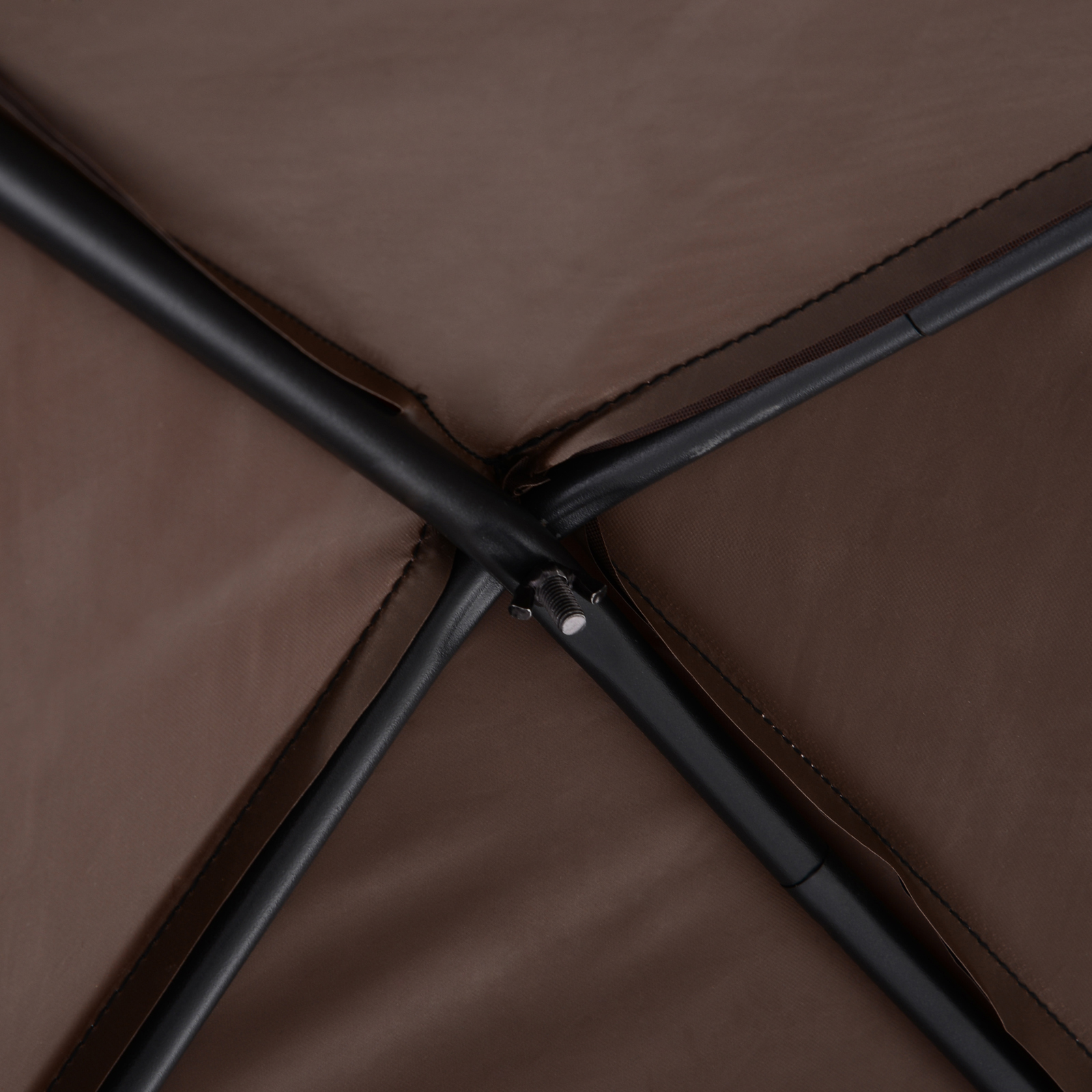  4.6' x 4.6' x 5' Outdoor Dog Kennel, Welded Wire Heavy Duty Dog Run, Dog Kennel Outside with Waterproof & UV Resistant Cover, for S&M Dogs, Black