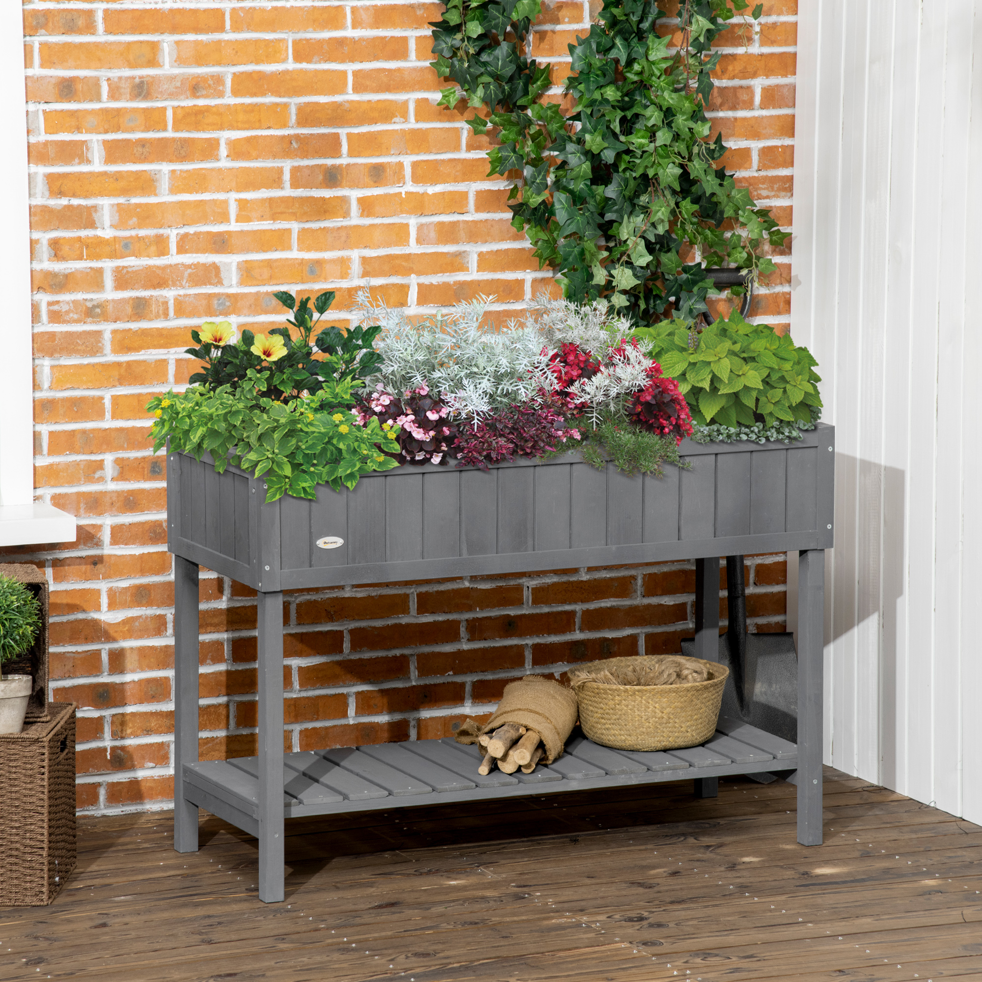 Wooden Raised Garden Bed