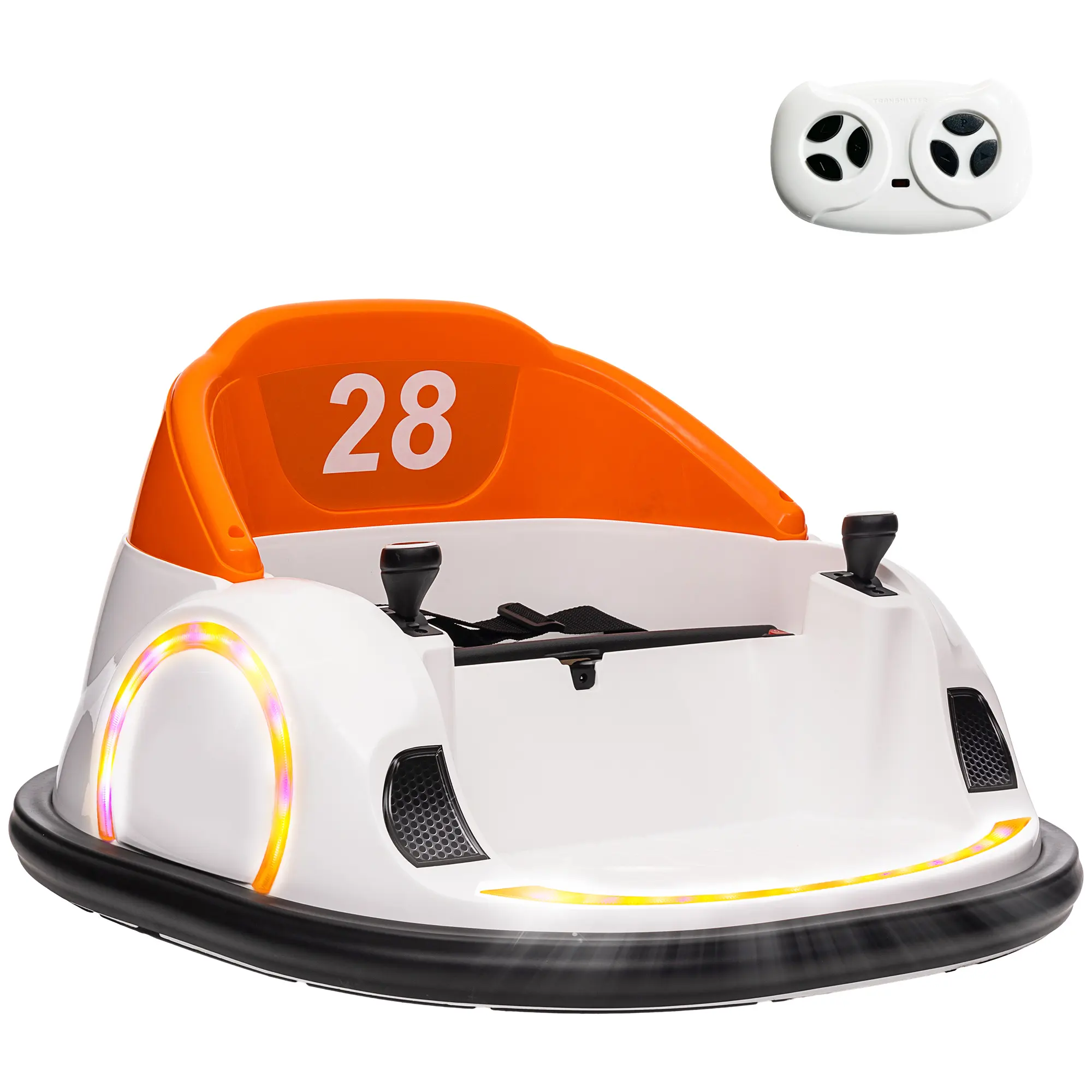 360° Rotation Kids Bumper Car, 12V Waltzer