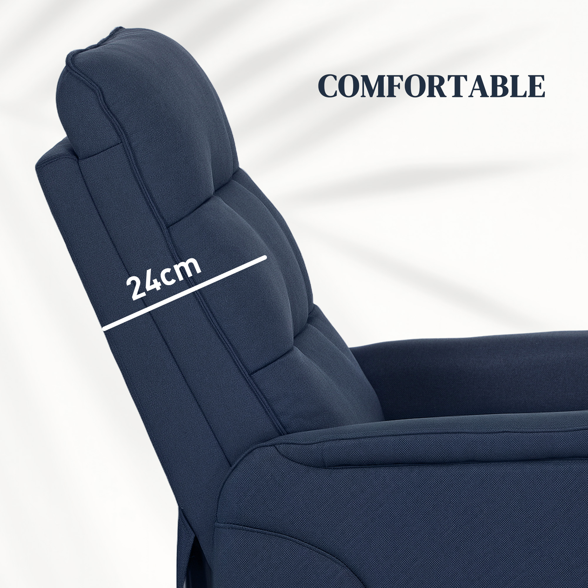 Power Lift Chair for Elderly β Fabric Recliner Sofa with Remote β photo 3