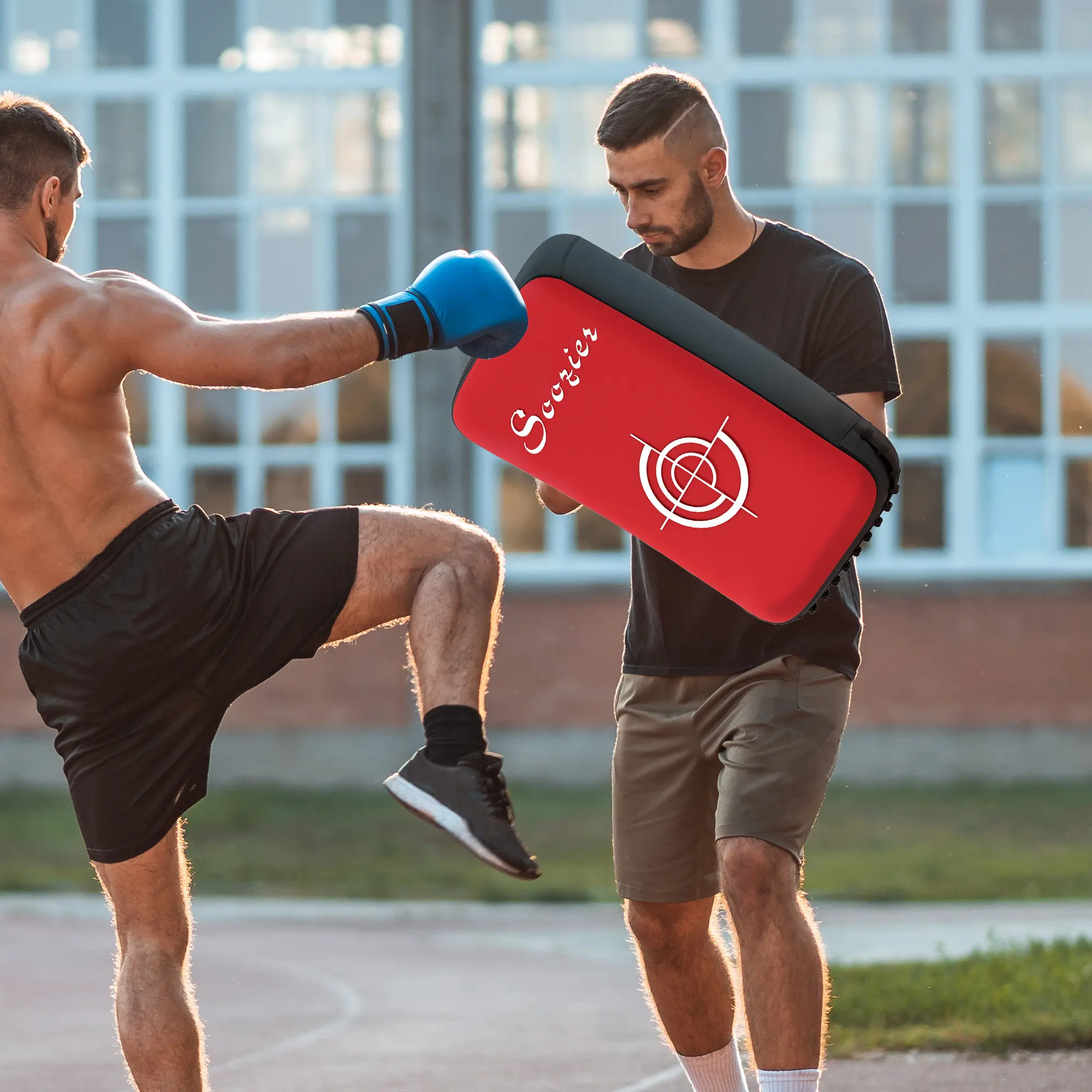 16.5 in Muay Thai Kick Shield Punching