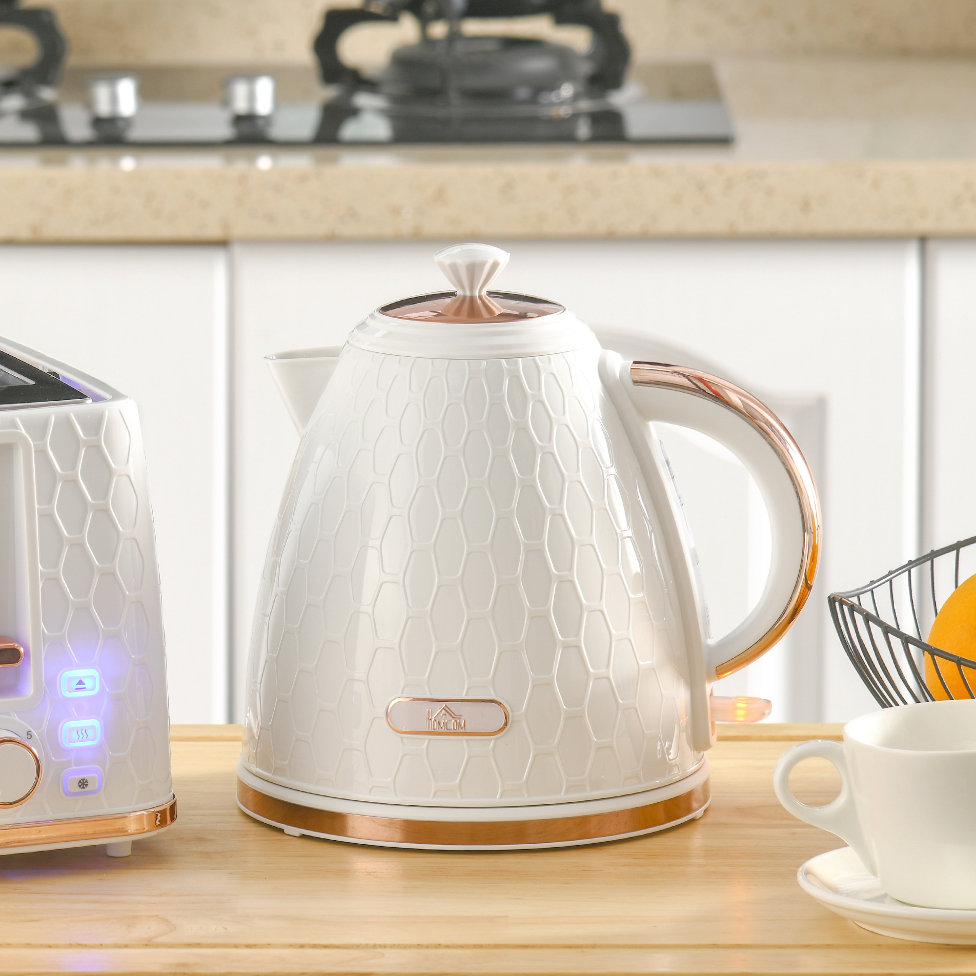 3kW Rapid Boil Honeycomb Kettle - Cream — image 3