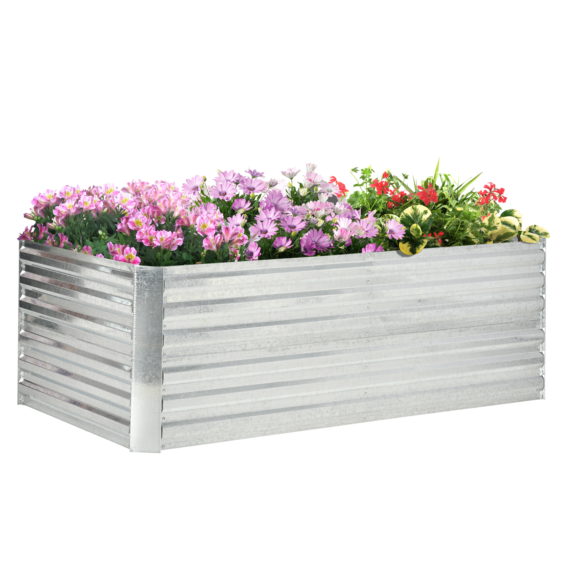 Galvanized Raised Garden Bed, Steel Planter, picture 3 of 3