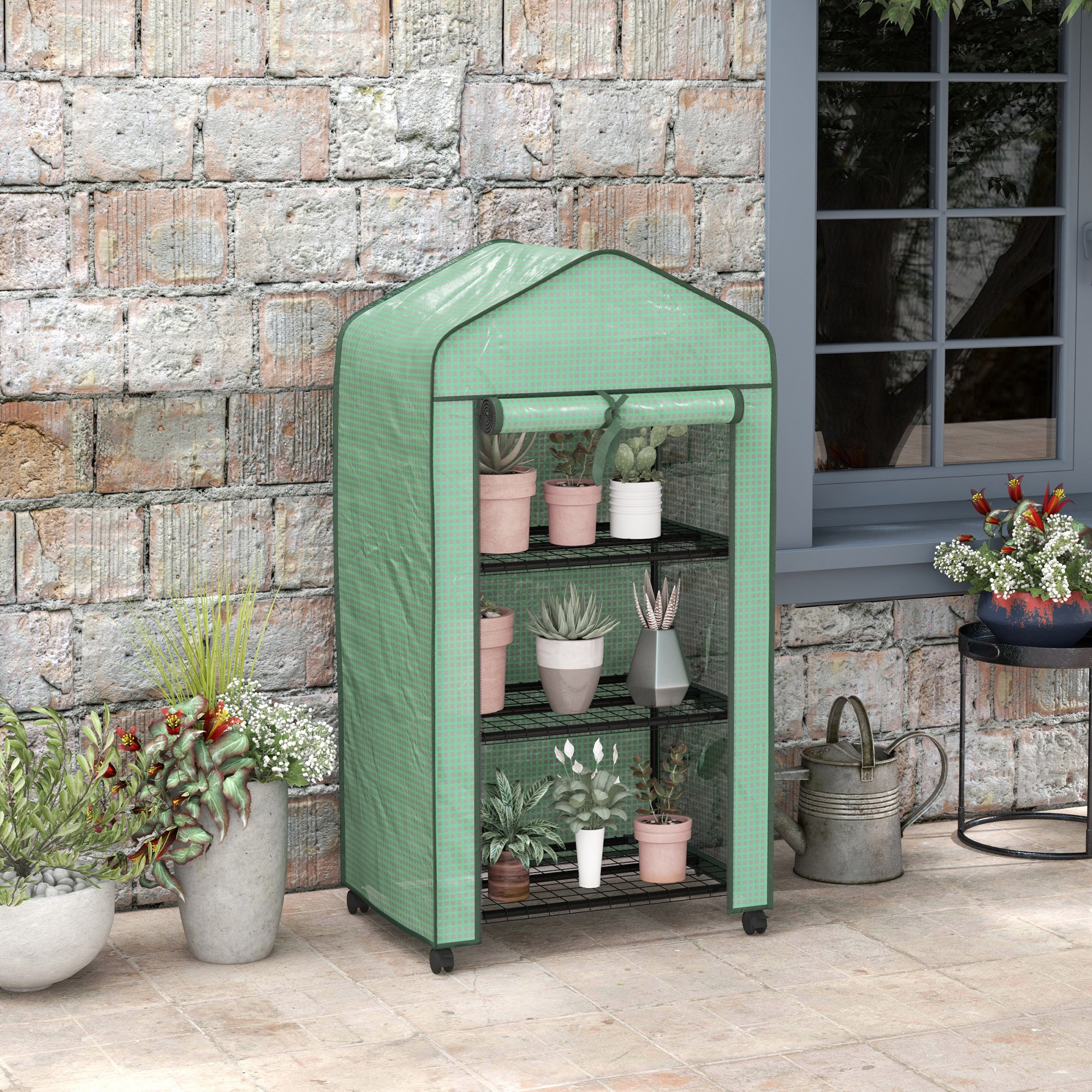 Three-Tier Mini Greenhouse - Green — image 4