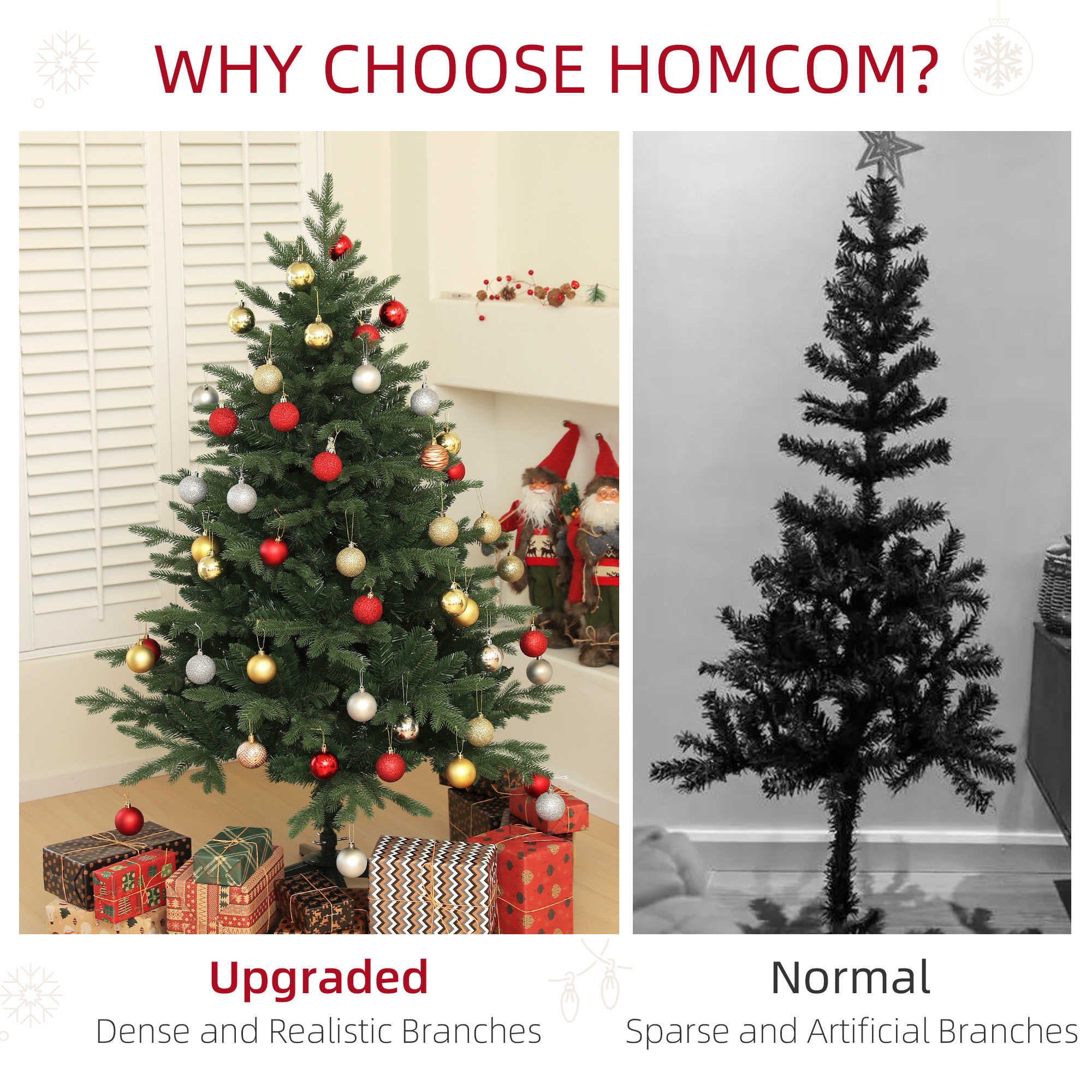 5ft Artificial Spruce Christmas Tree - Green — image 2
