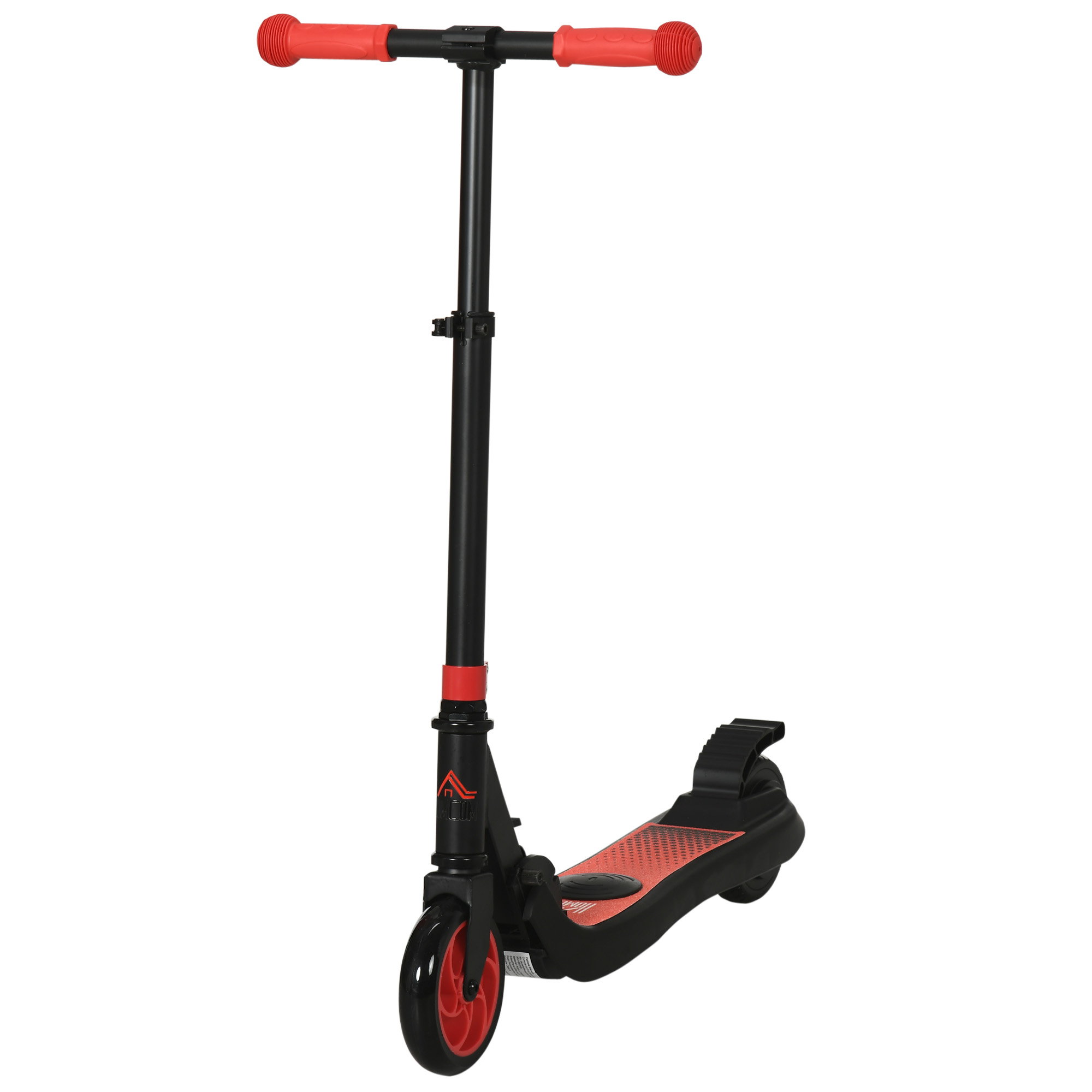 Folding Electric Scooter With Brake, For Ages 6+ Years, 8km/h Maximum Speed, Red - Image 1