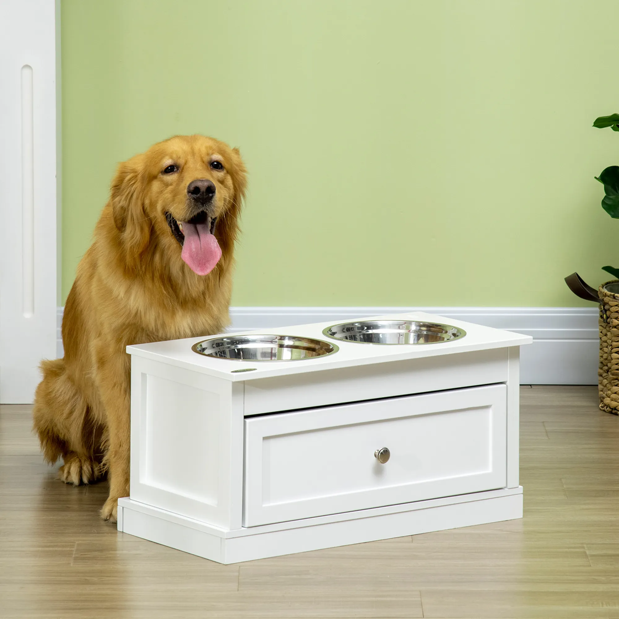 Large Elevated Dog Bowls