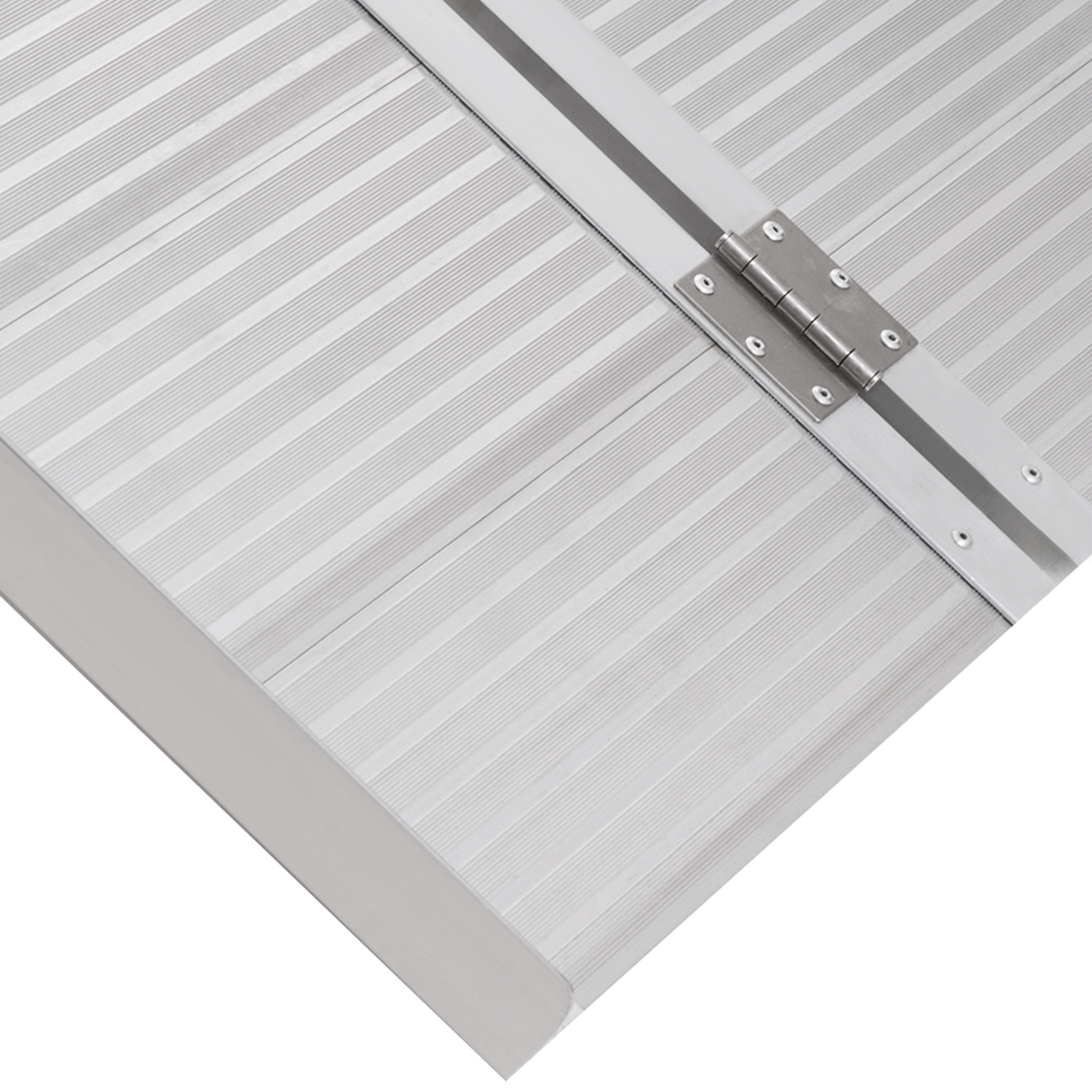  Wheelchair Ramp 4FT, FSA HSA Eligible Foldable Aluminum Threshold Ramp with Non-Slip Surface and Handle, 600lbs Weight Capacity, Suitcase Handicap Ramp for Home, Doorways, Curbs, Steps 6