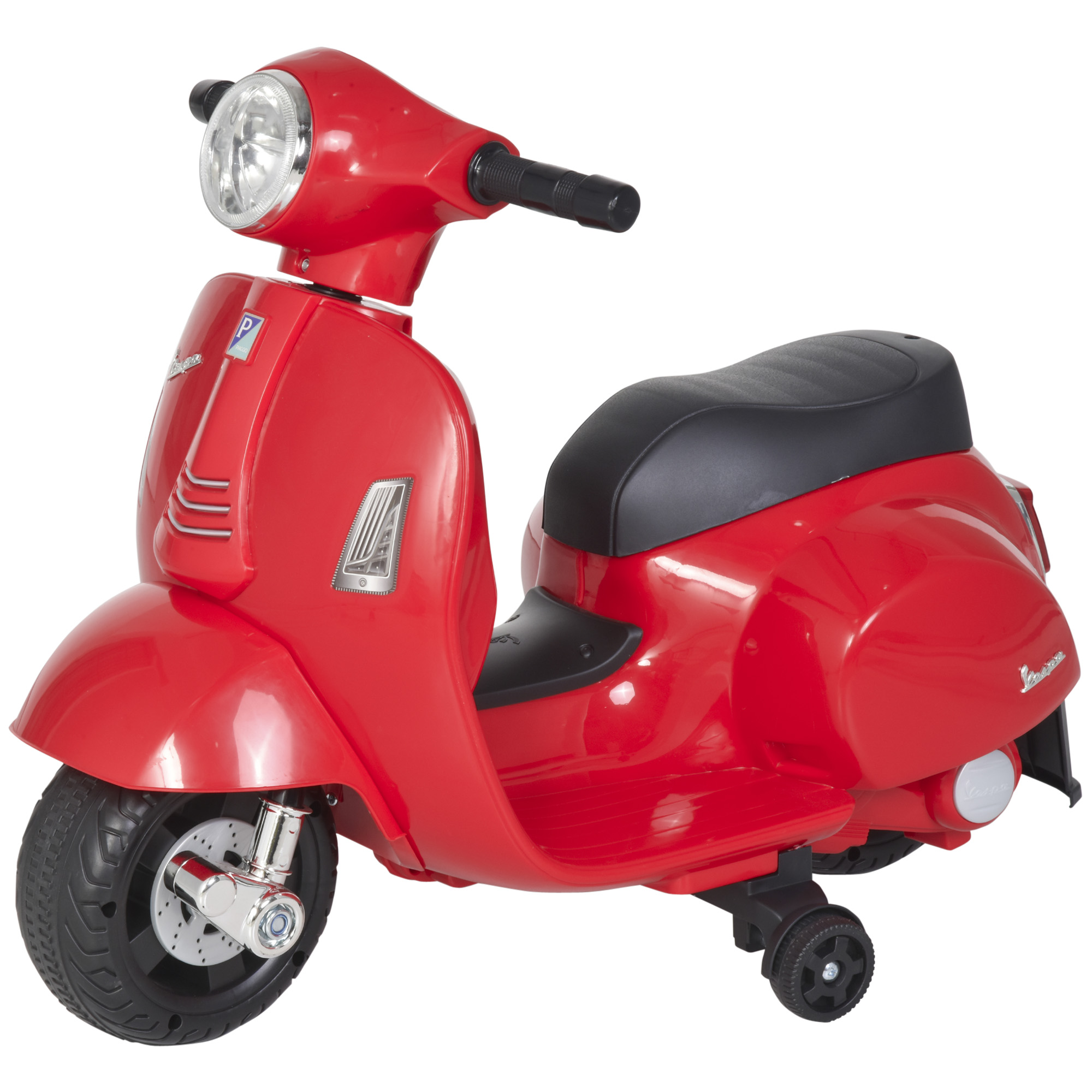 Vespa Licensed 6V Kids Electric Motorbike Ride On Motorcycle Battery Powered — image 5