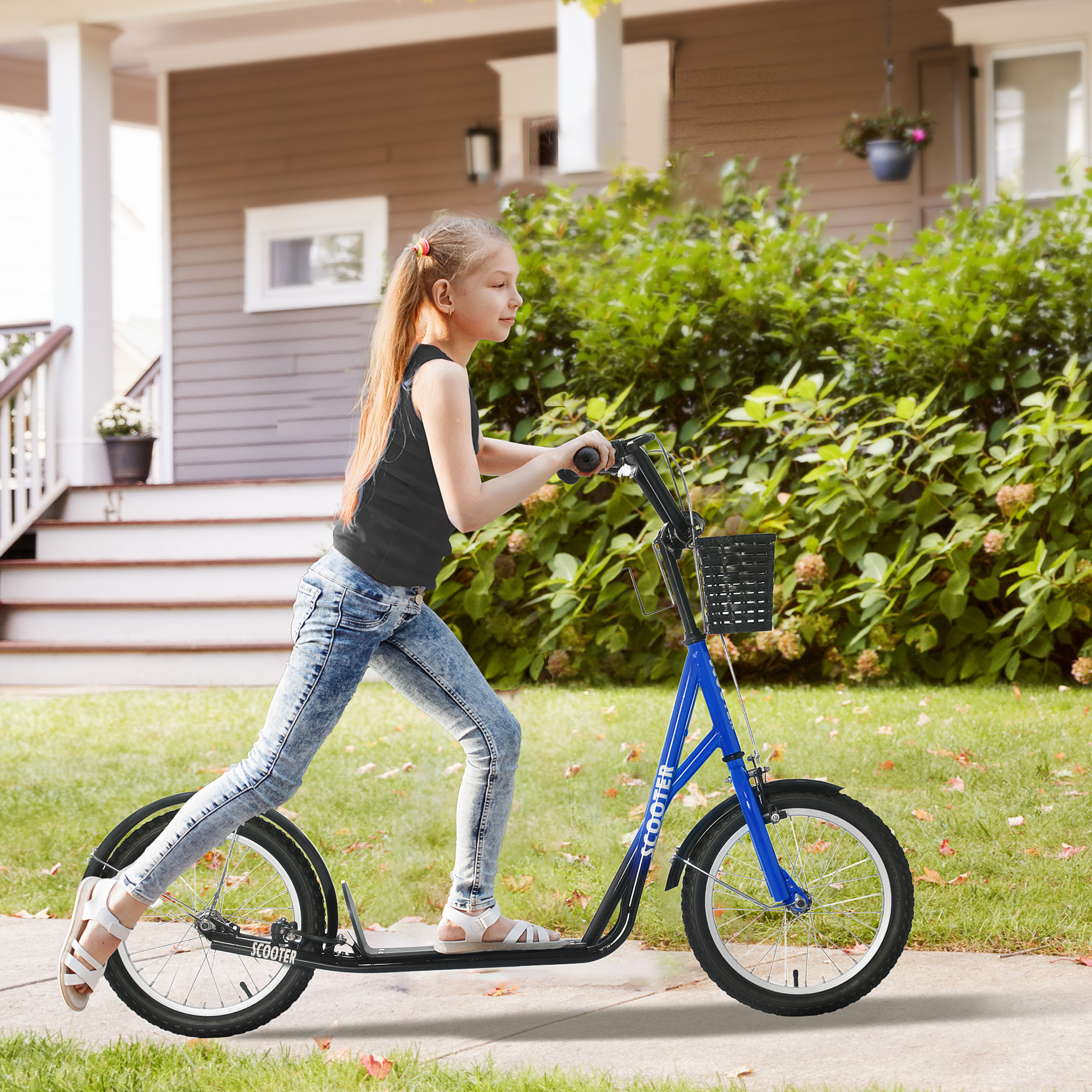 Youth Scooter — Kick Scooter with Adjustable Handlebars — photo 8