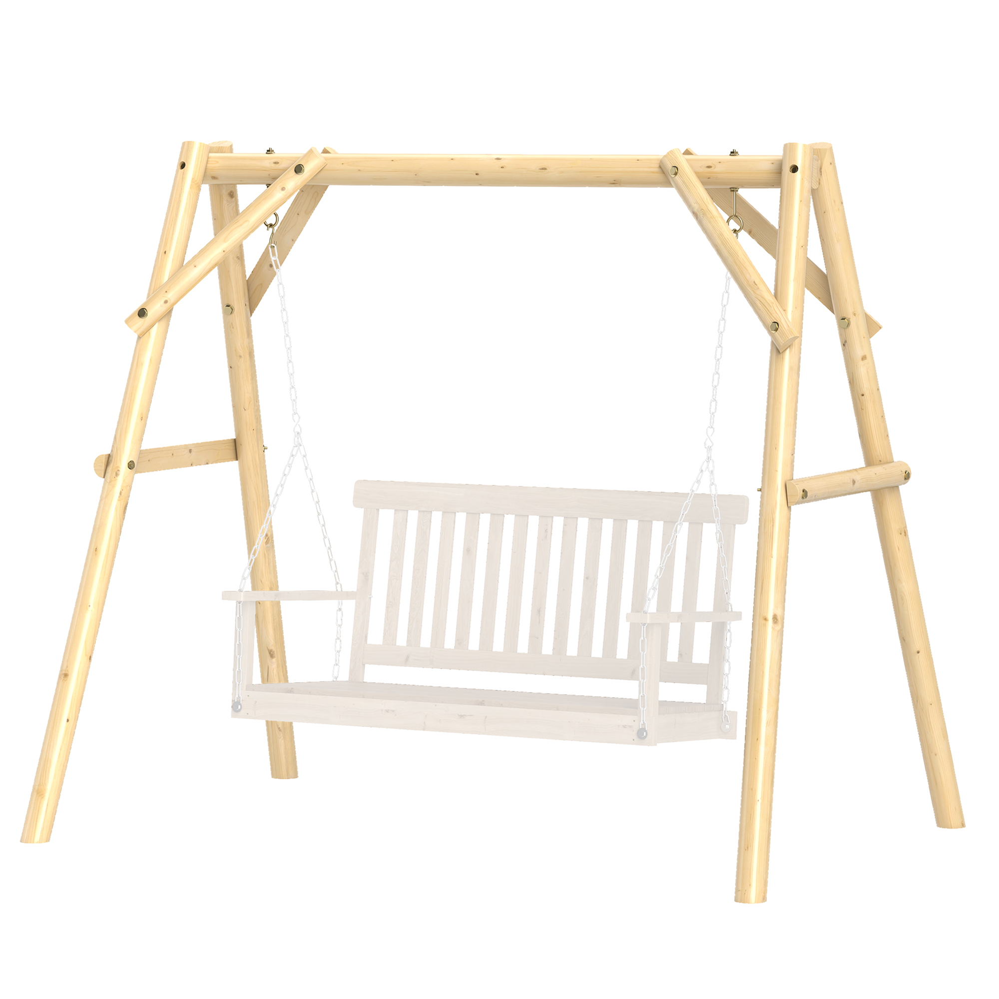 Wooden Porch Swing Frame, picture 5 of 5