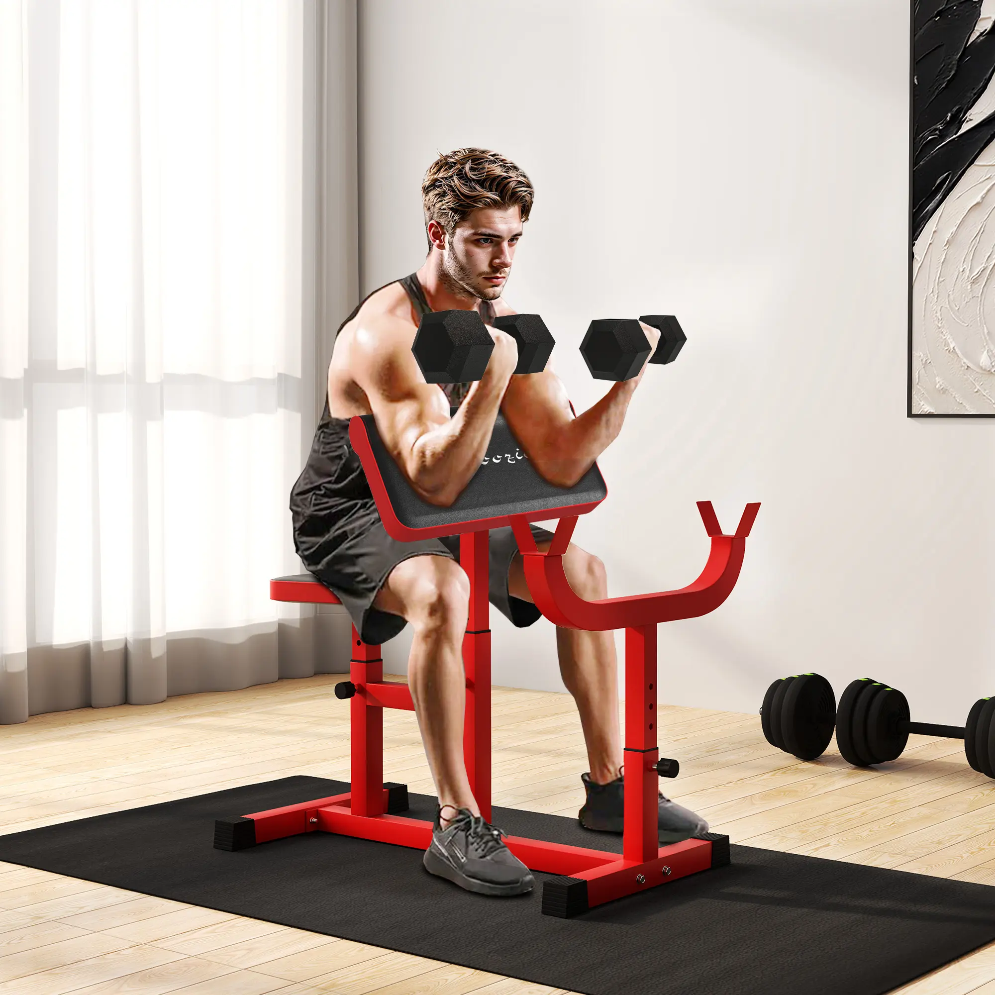 265 LBS Preacher Curl Bench