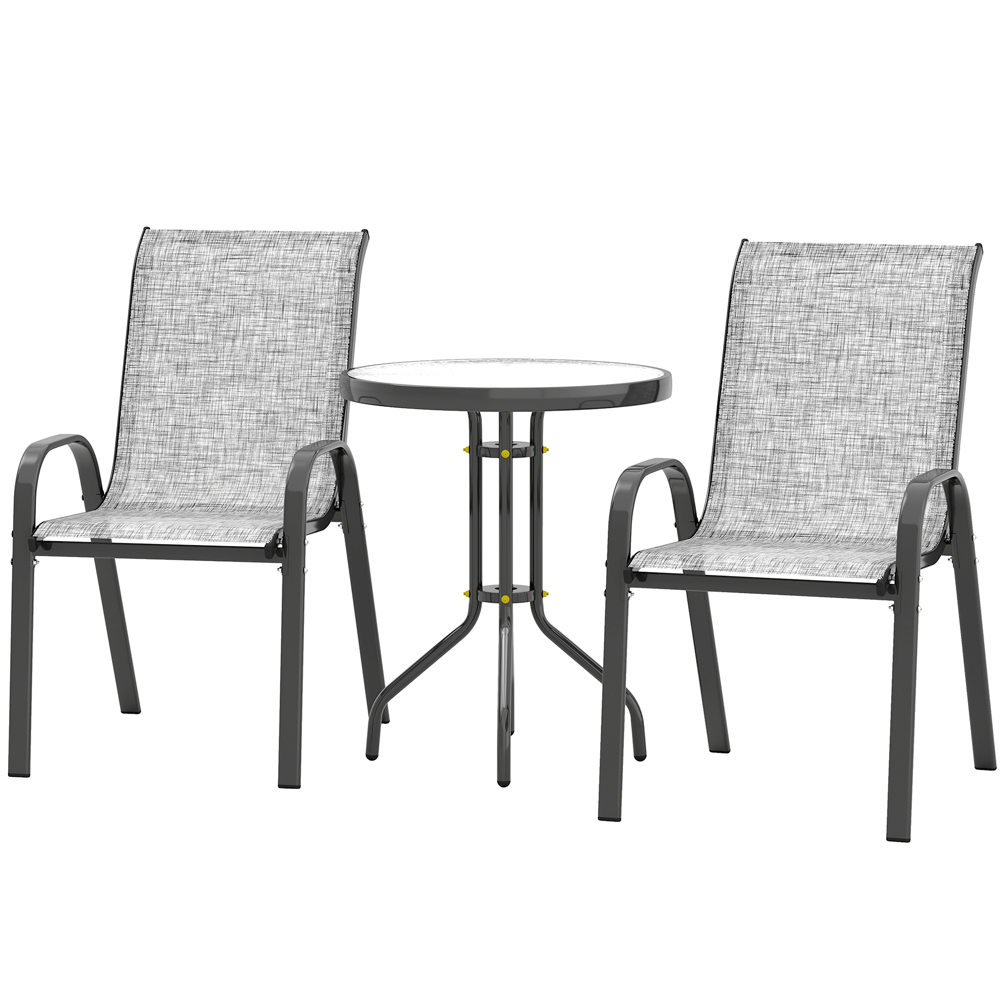 Steel Patio Bistro Set, picture 5 of 5