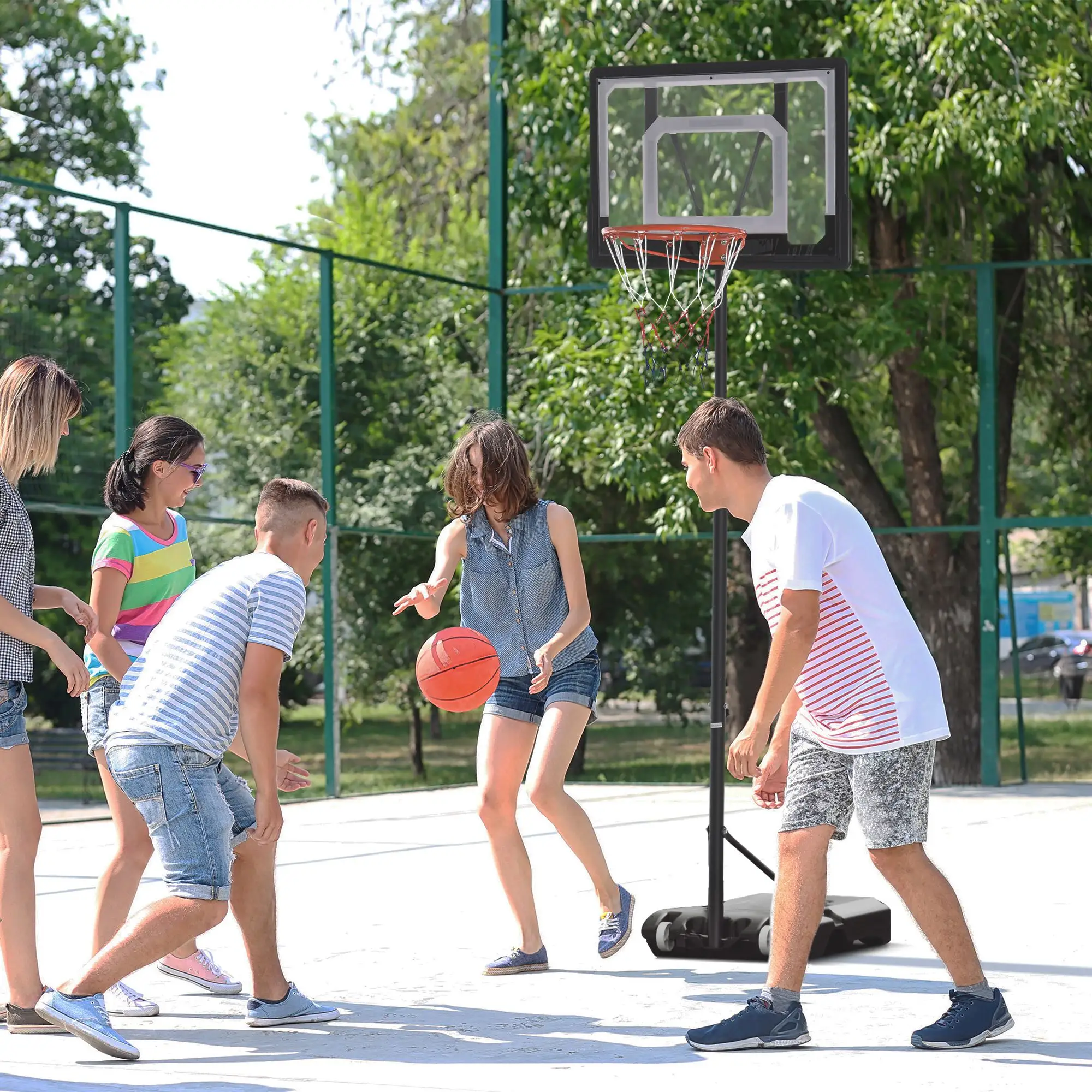 Portable Basketball Hoop System Stand