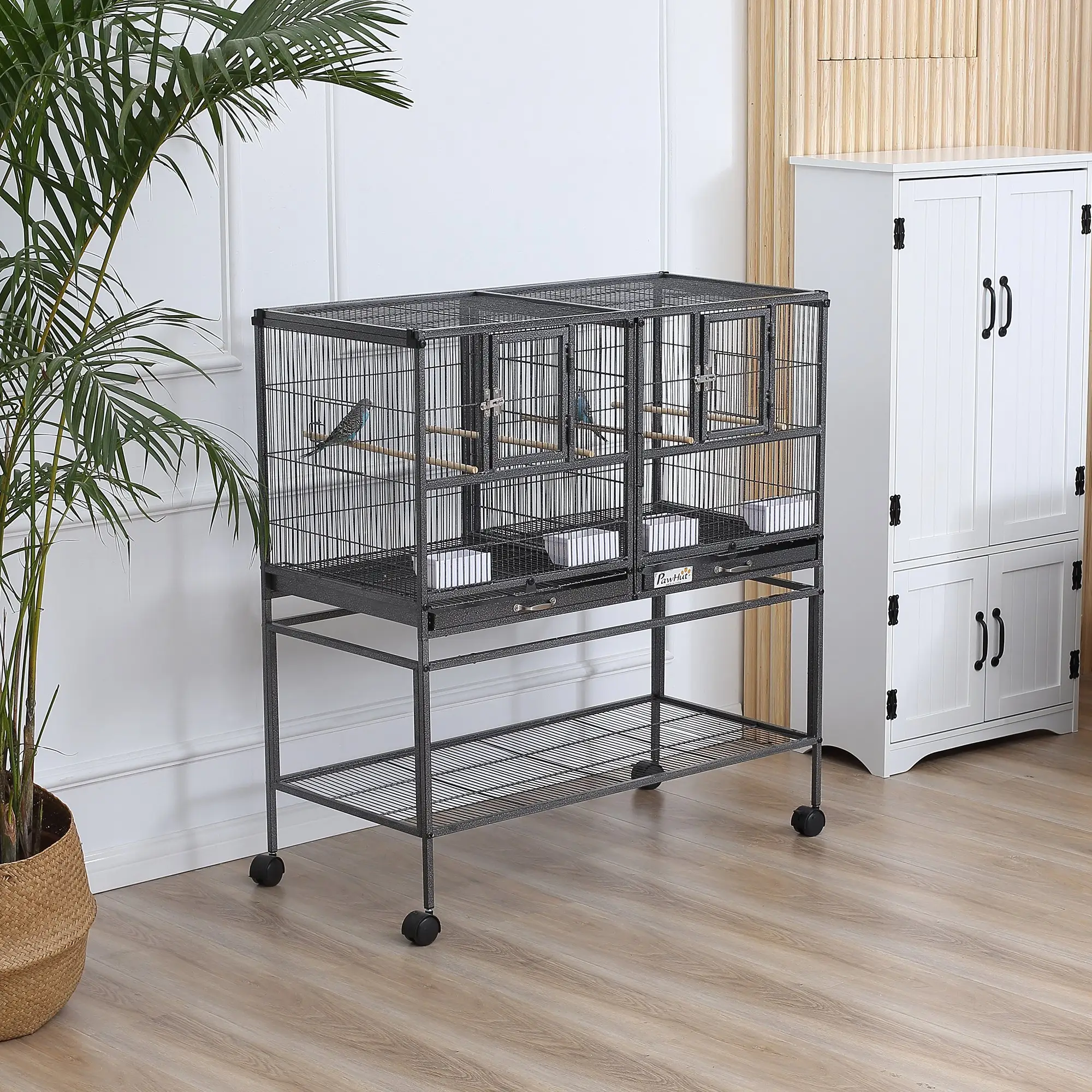 Divided Breeder Bird Cage