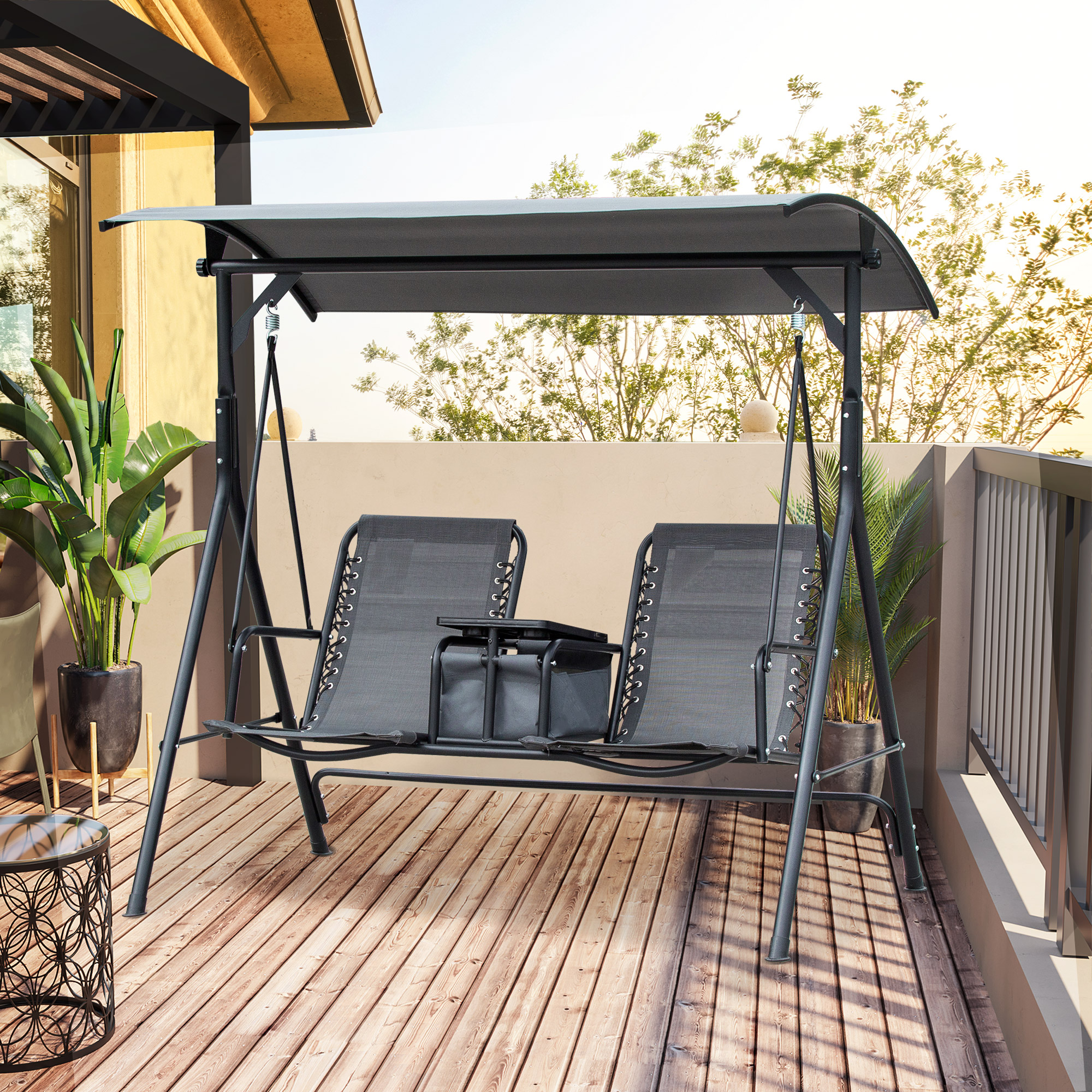 2-Seat Outdoor Porch Swing