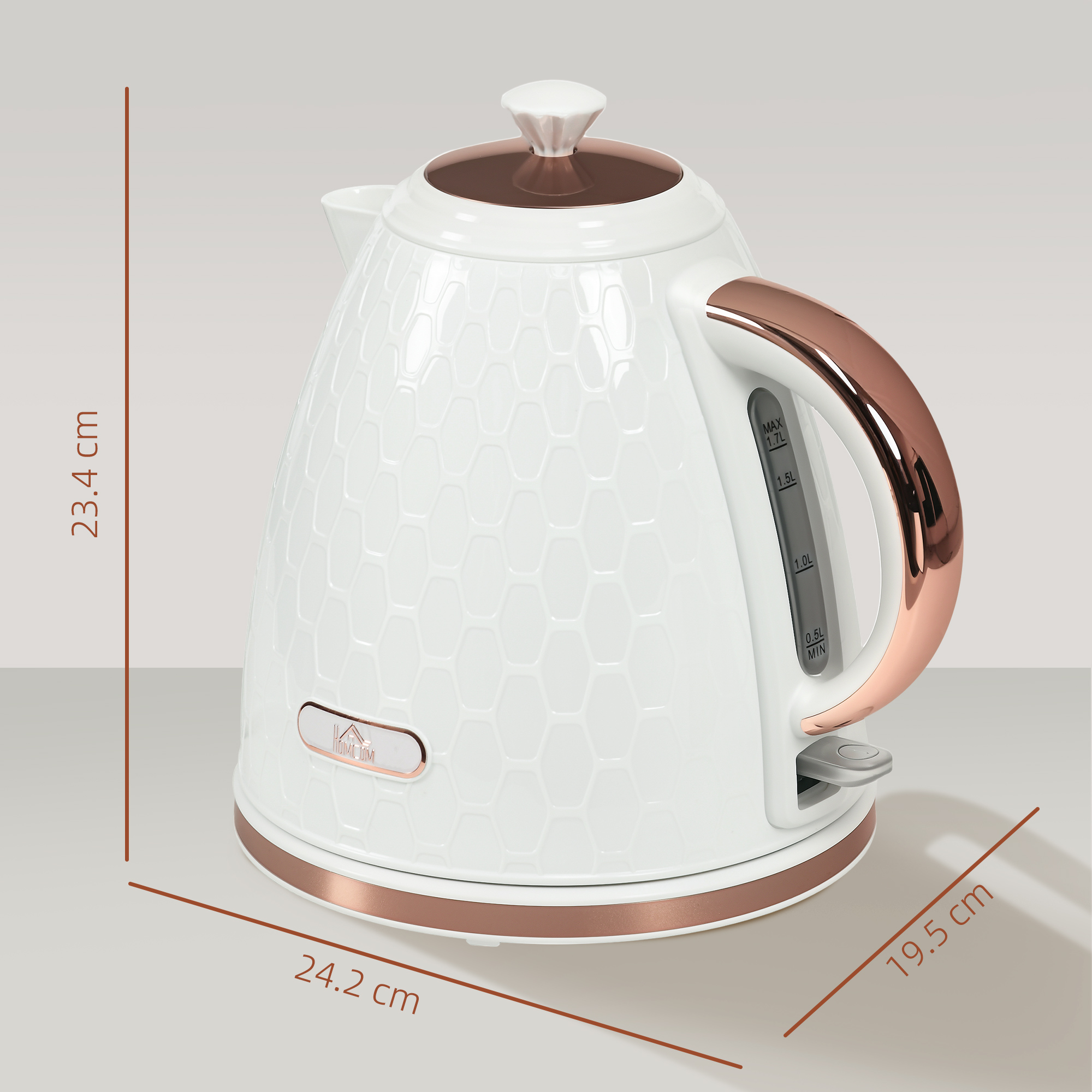 3kW Rapid Boil Honeycomb Kettle - Cream — image 4