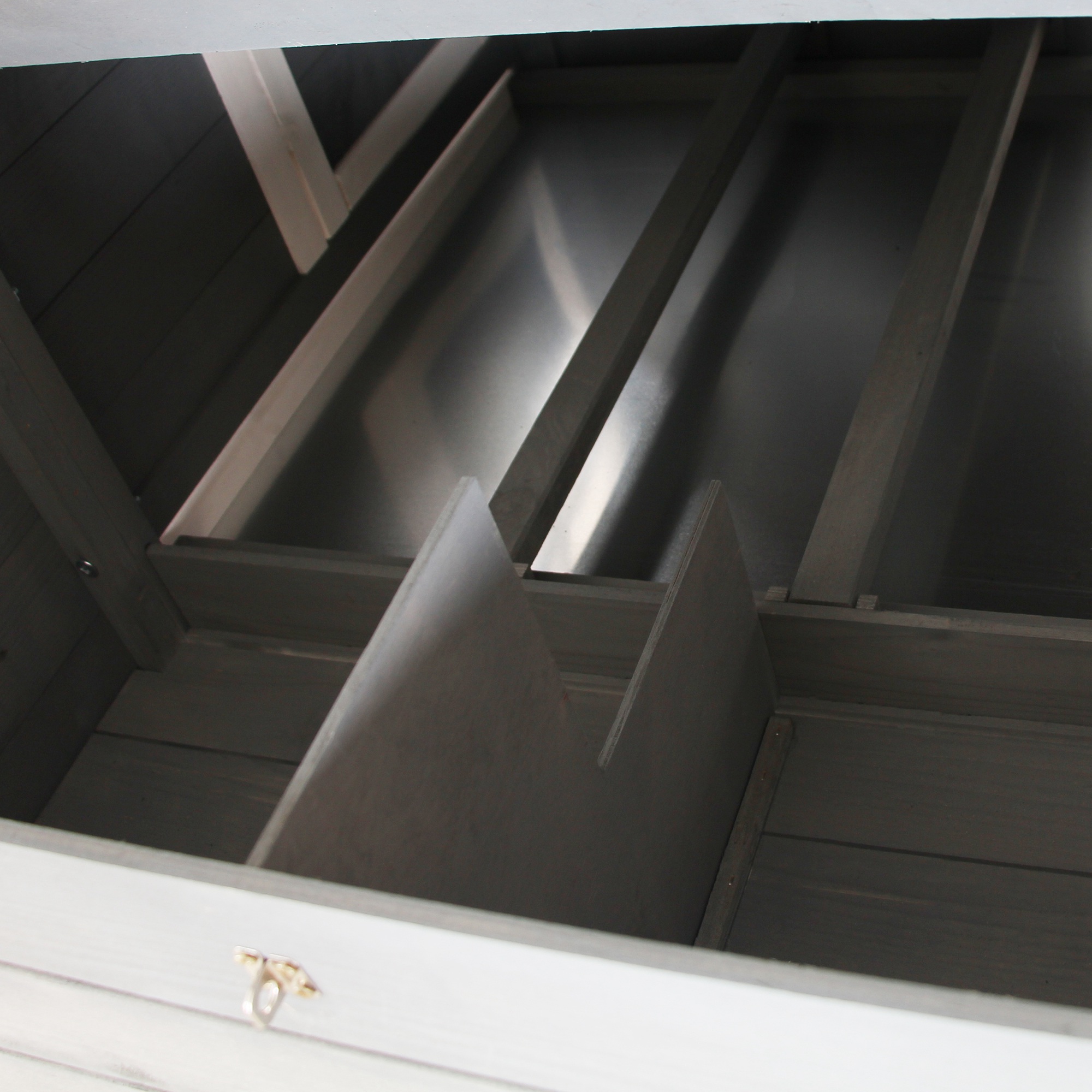  84" Wooden Chicken Coop, Hen House Outdoor with Run Nesting Box, Asphalt Roof, Removable Tray, Ramp, Poultry Cage for 2-3 Chickens, Gray