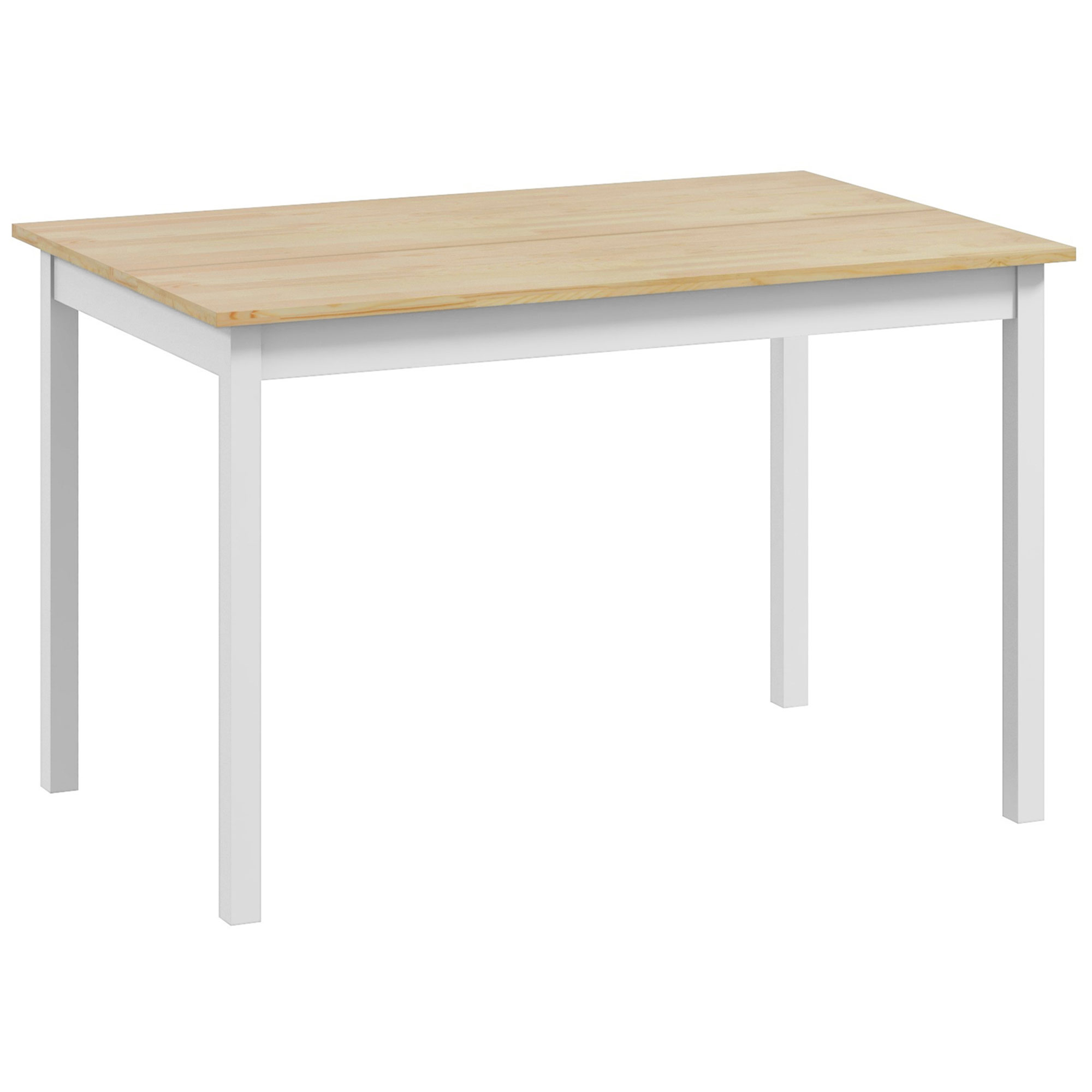Four-Seater Farmhouse-Style Wooden Table — image 5
