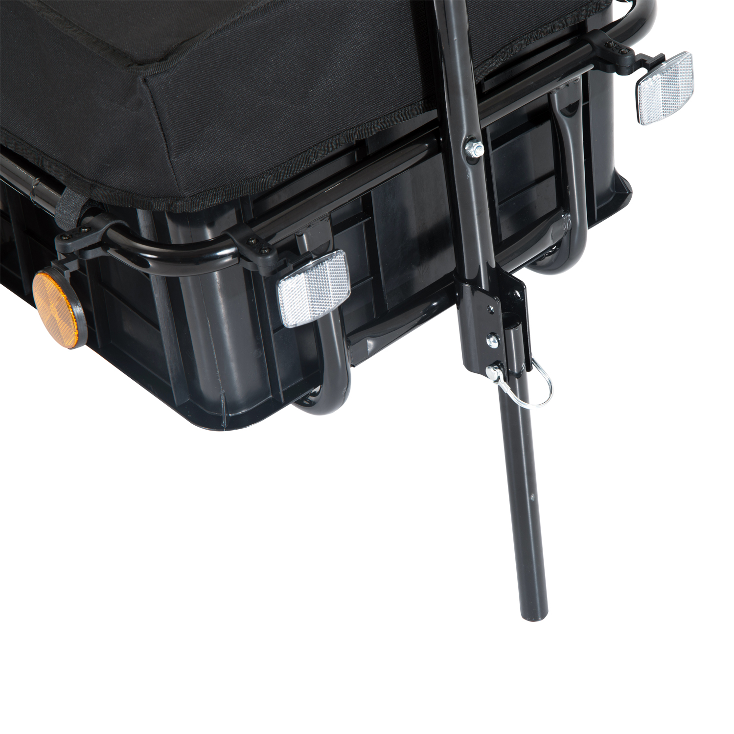 Bicycle Cargo Trailer with Removable Box and Waterproof Cover β photo 8